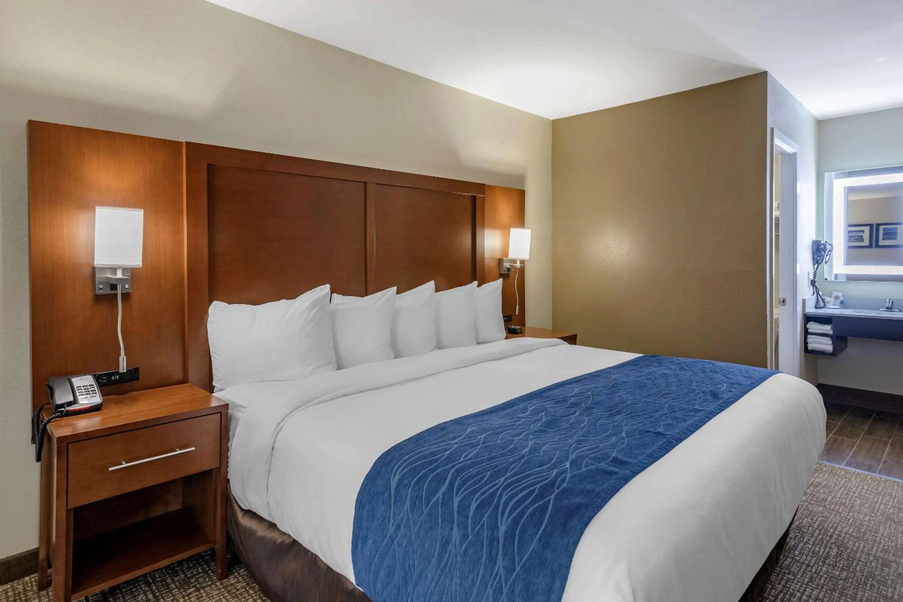 Photo of the whole room, Bed in Comfort Inn Nashville - Opryland Area