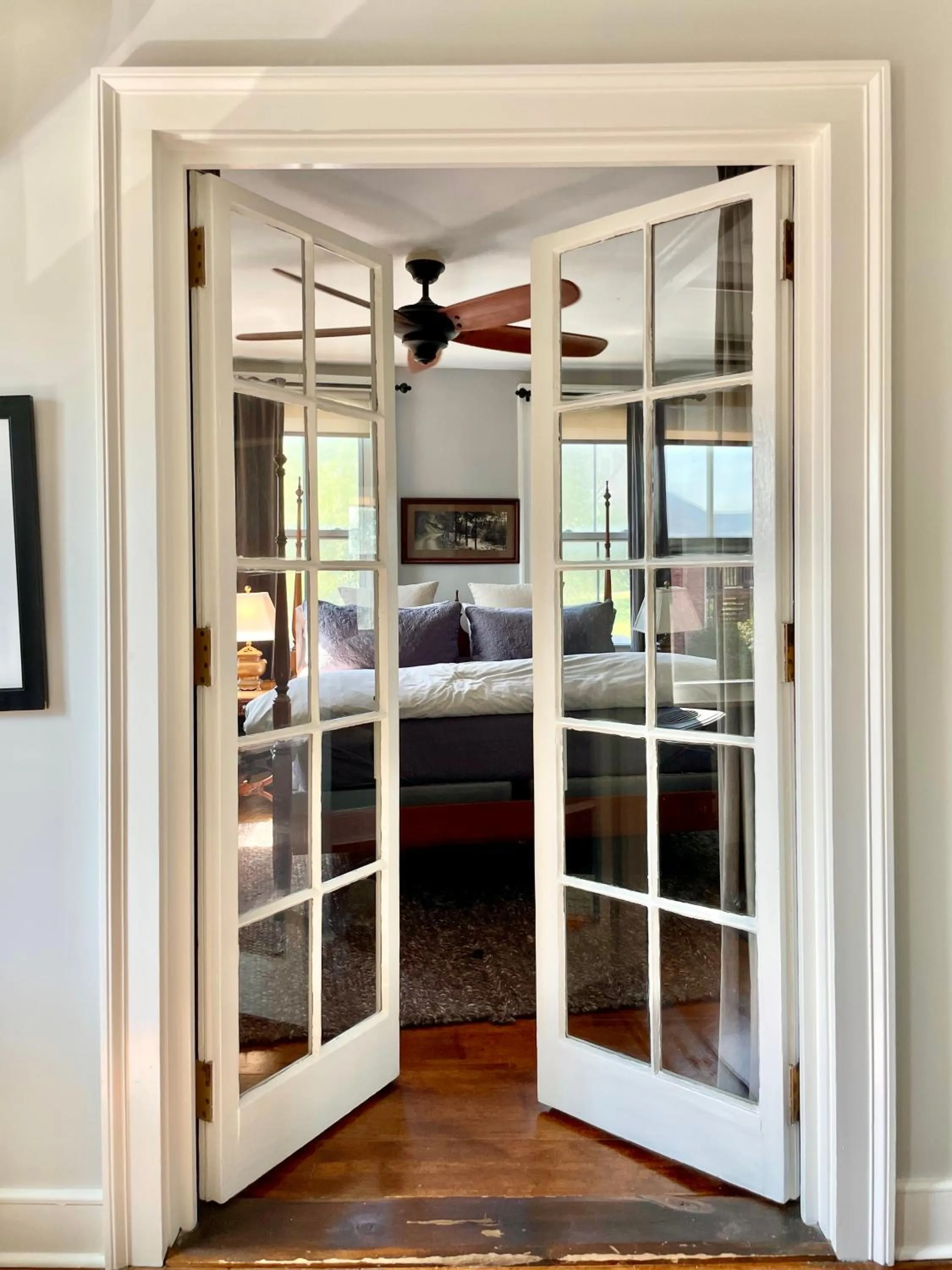 Bedroom, Bed in Wm. Farmer and Sons