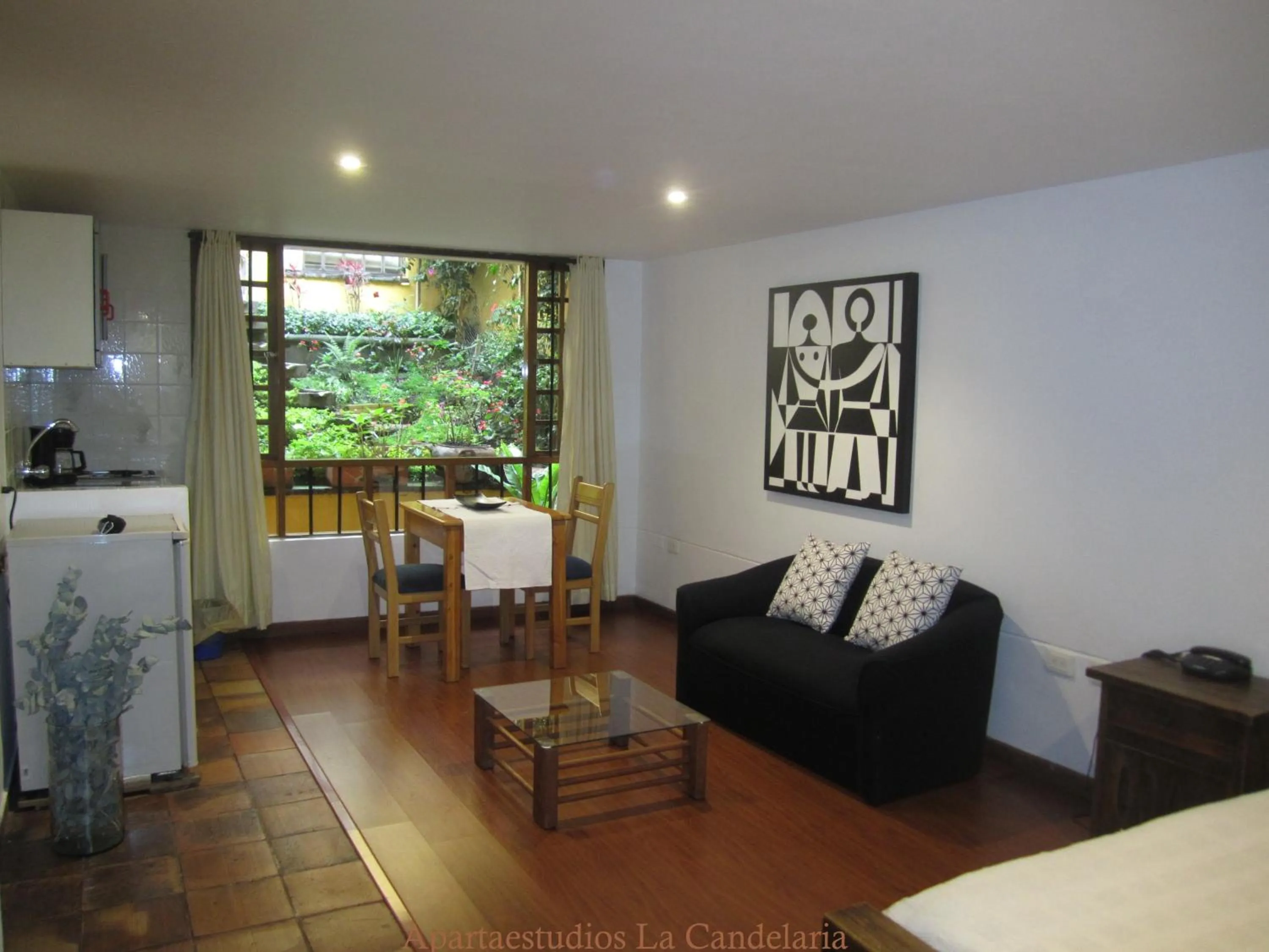 Bed in Apartaestudios La Candelaria