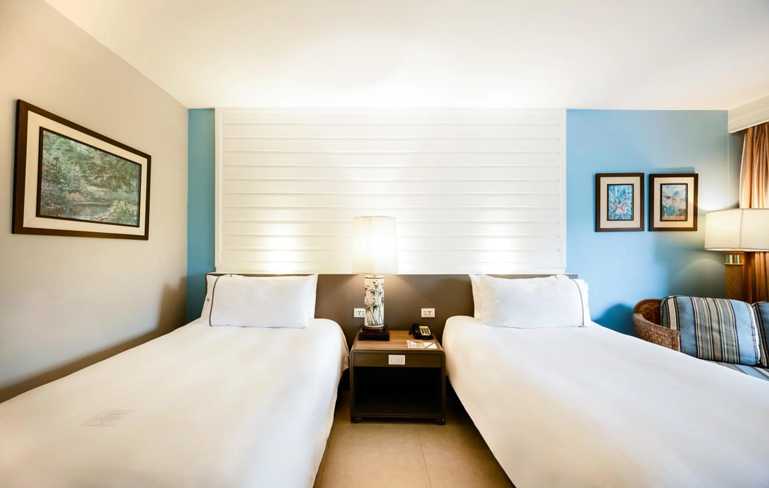 Bed in Siam Bayshore Resort Pattaya