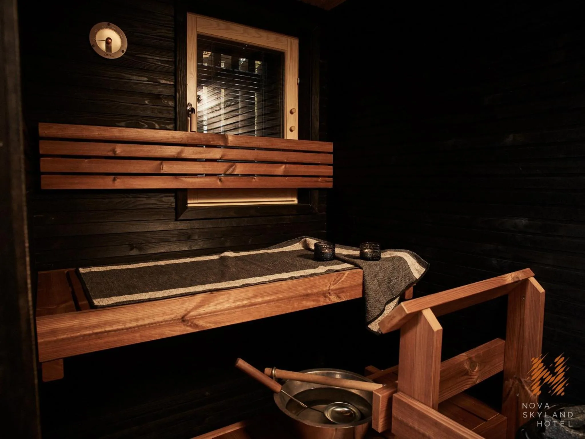 Sauna in Nova Skyland Hotel
