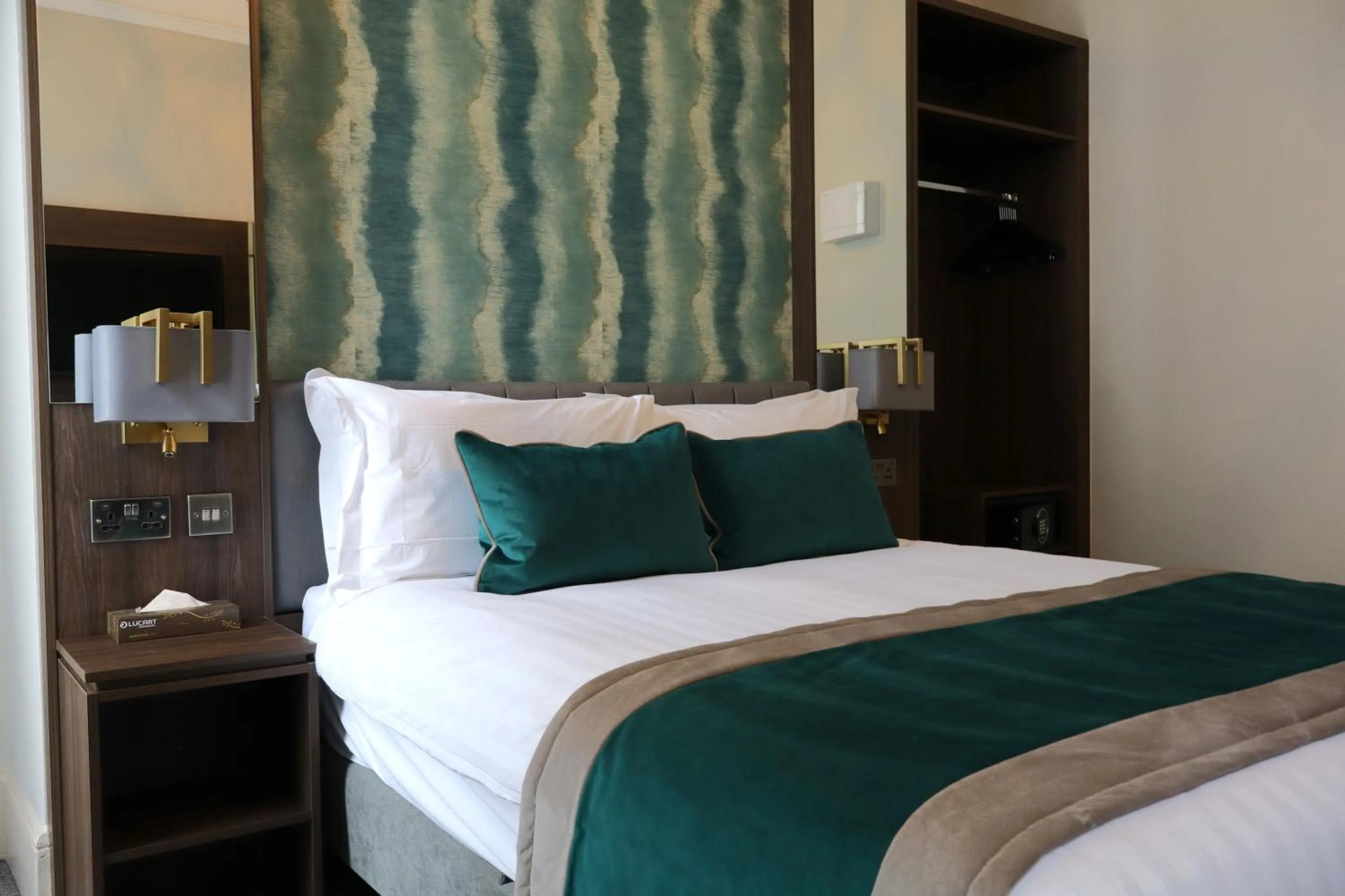 Bed in Iveagh Garden Hotel