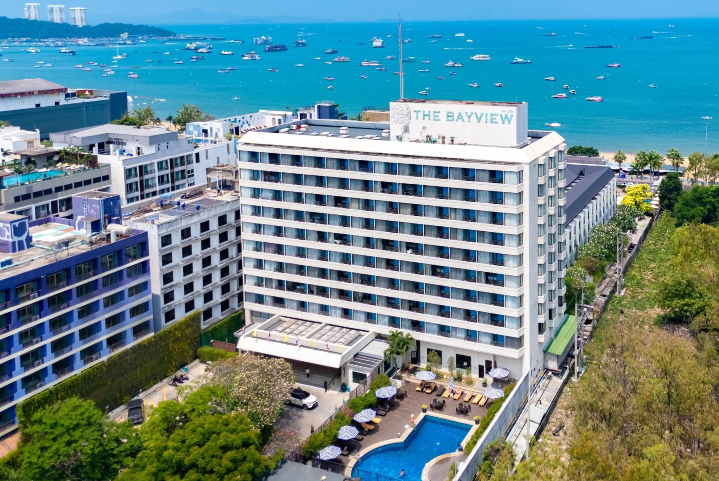 Property building in The Bayview Hotel Pattaya