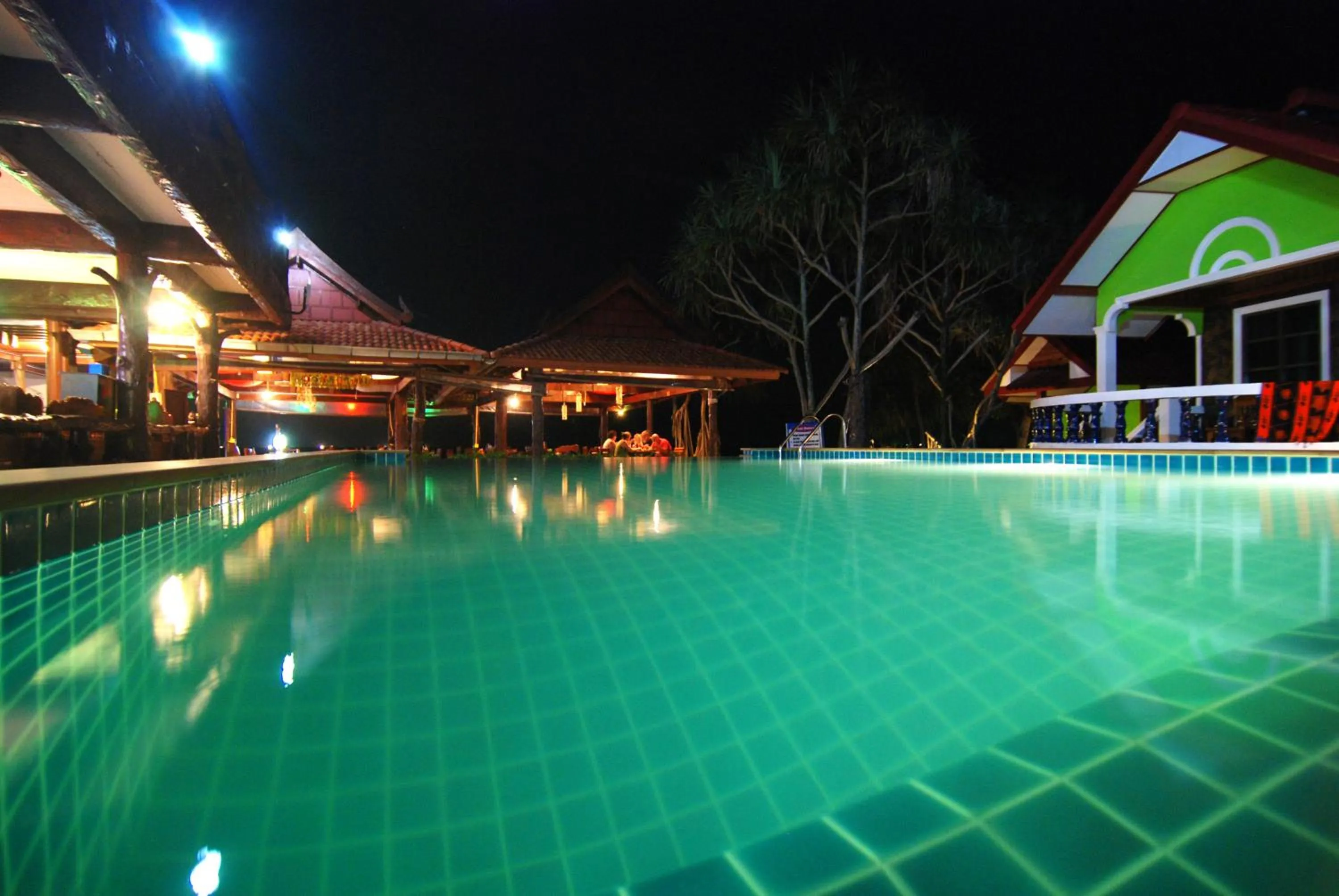 Swimming pool in Nature Beach Resort, Koh Lanta
