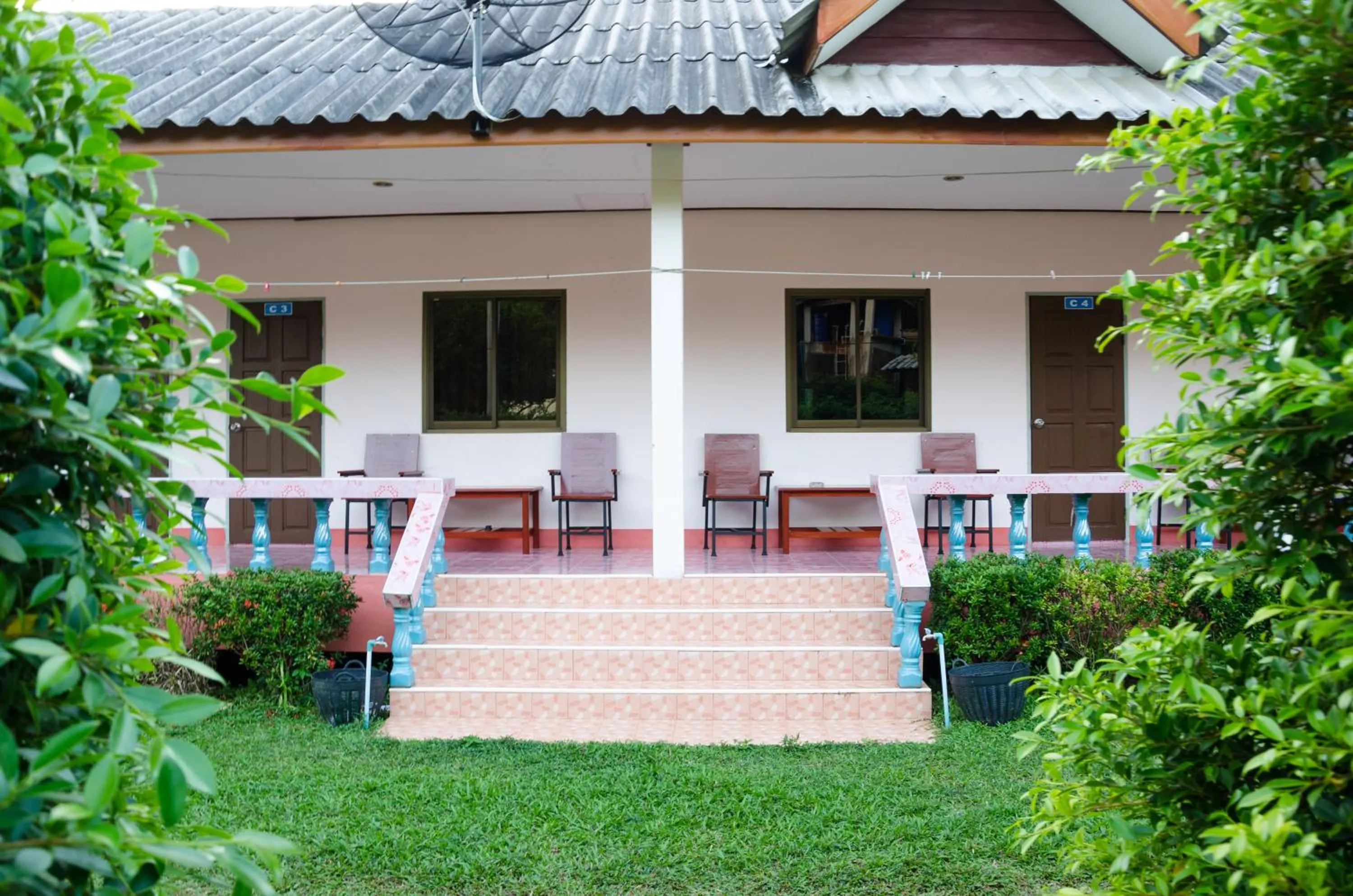 Balcony/Terrace in Nature Beach Resort, Koh Lanta