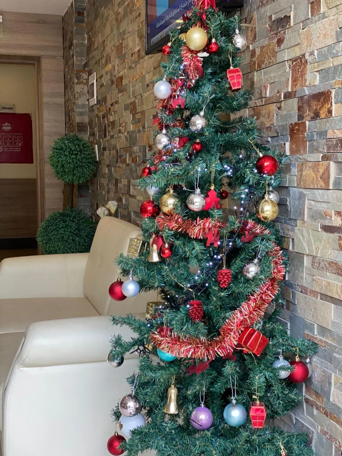 Lobby or reception in Almond Hotel Apartments