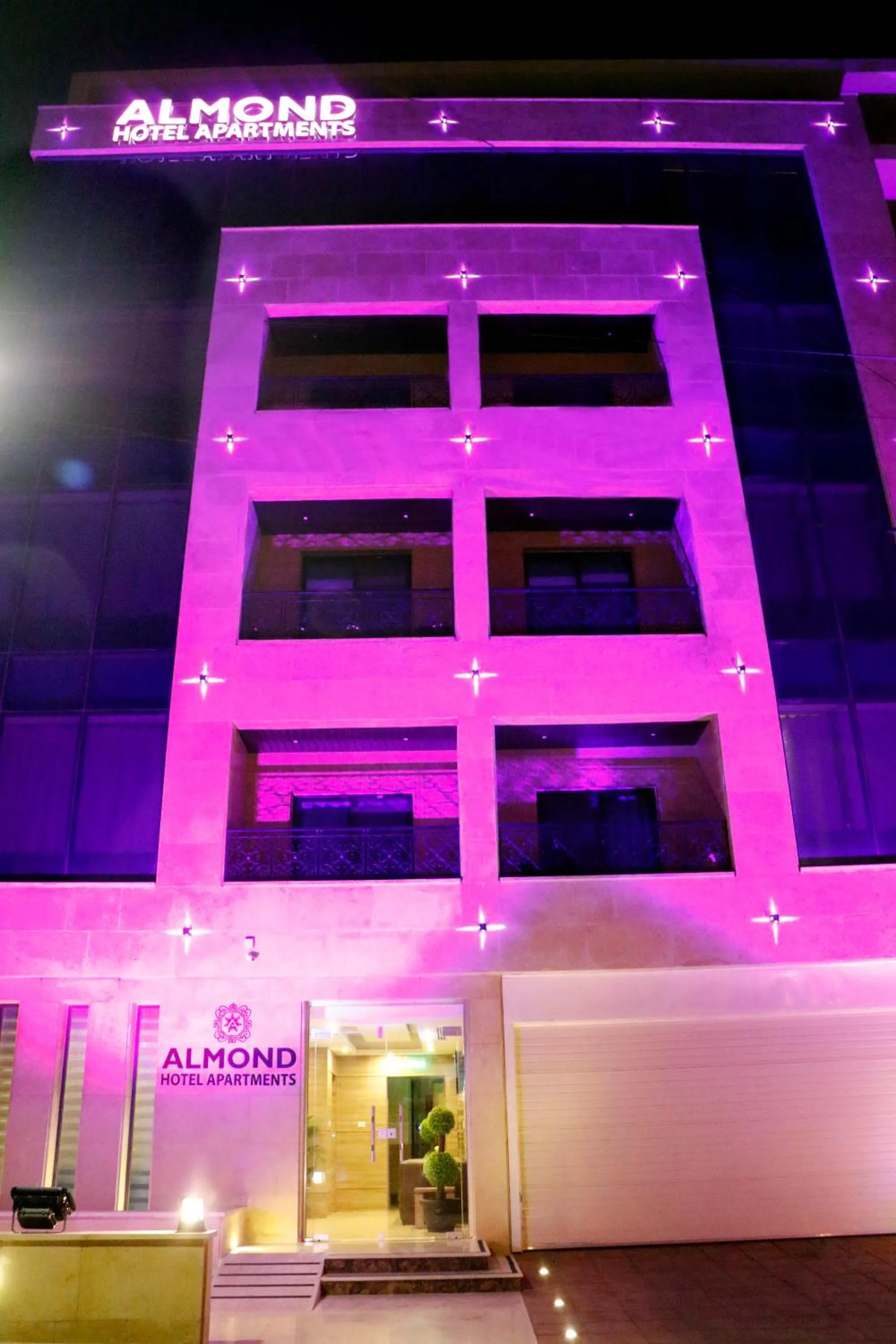 Property building in Almond Hotel Apartments