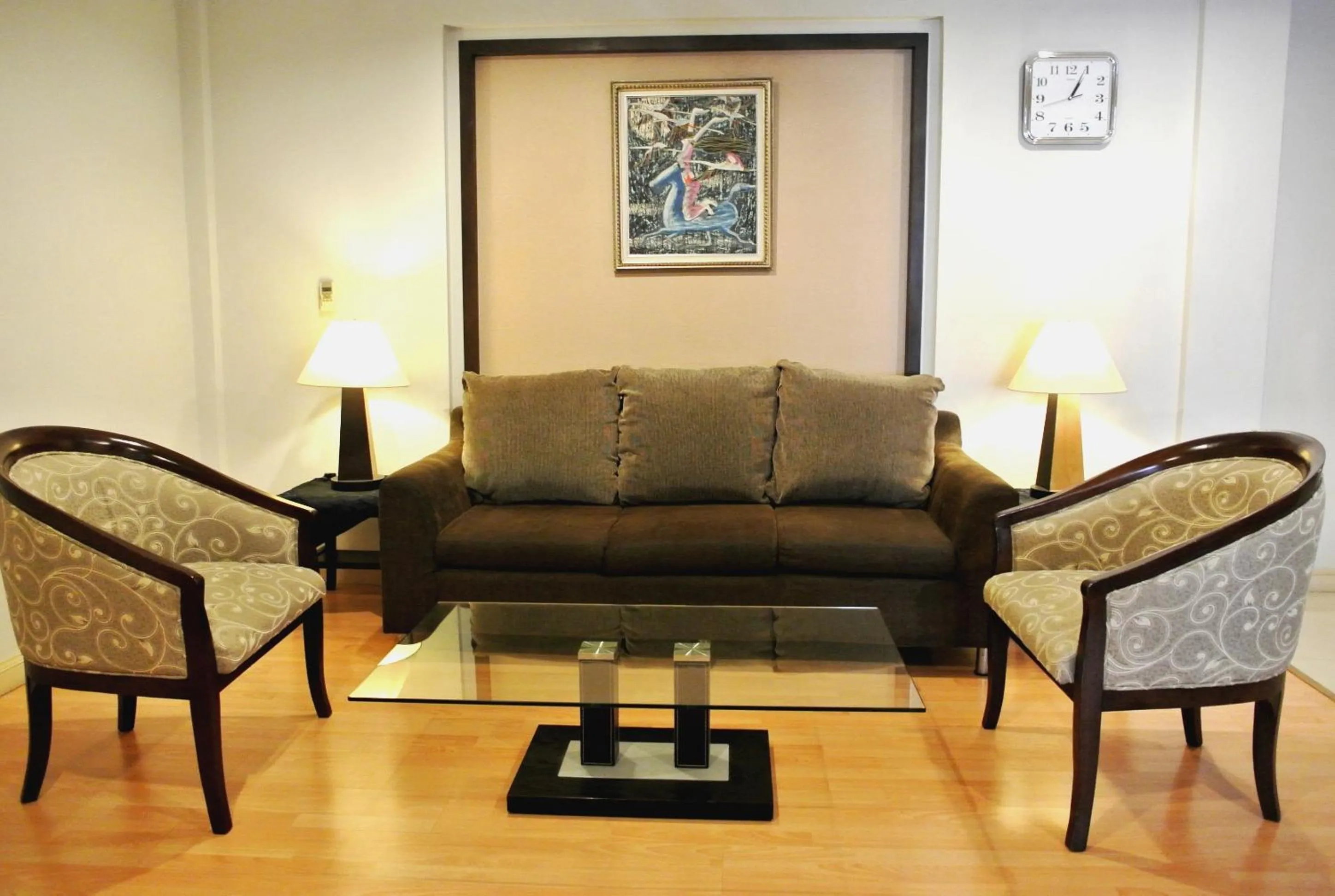 Living room in The Key Bangkok Hotel