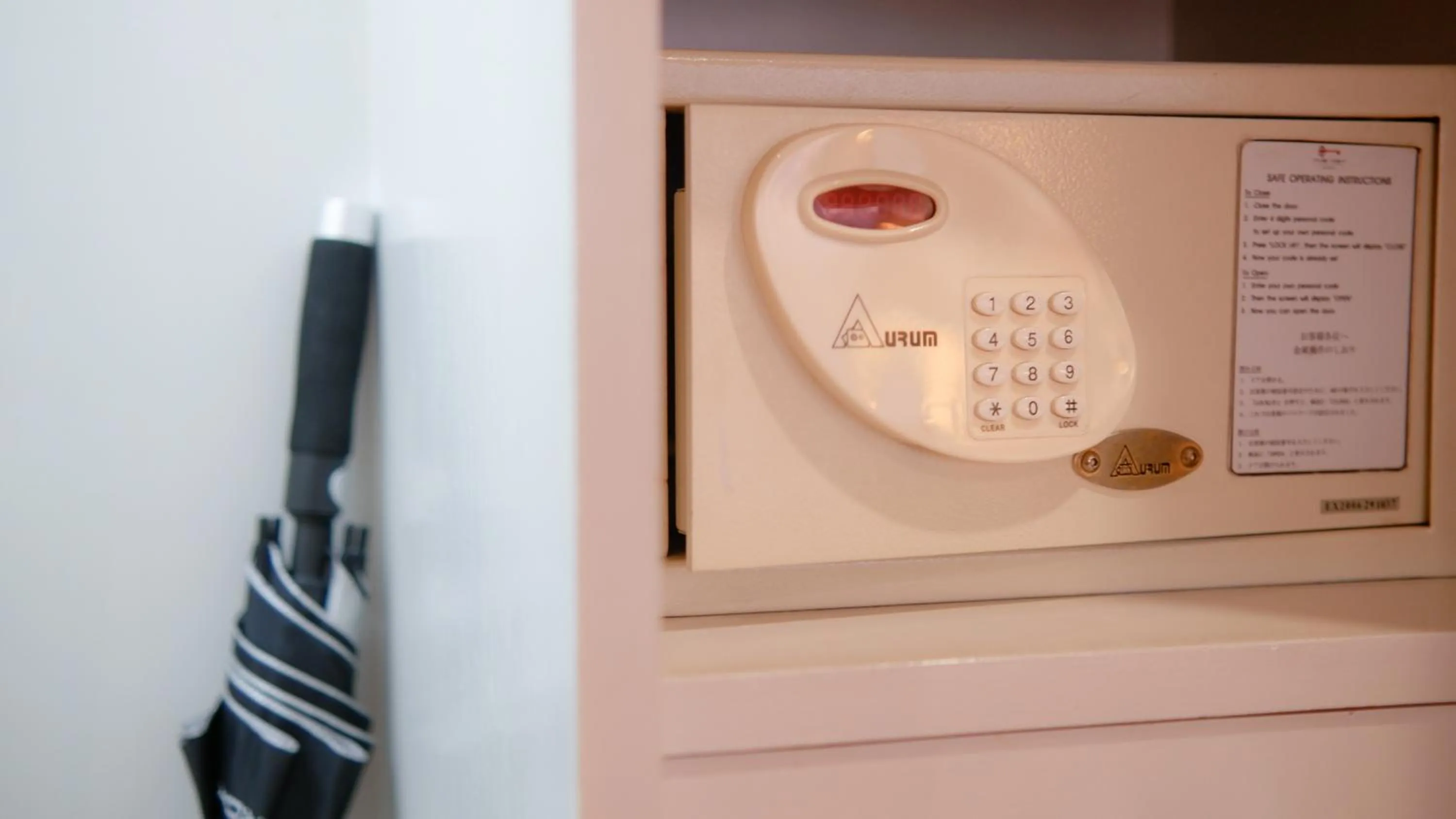 safe in The Key Bangkok Hotel