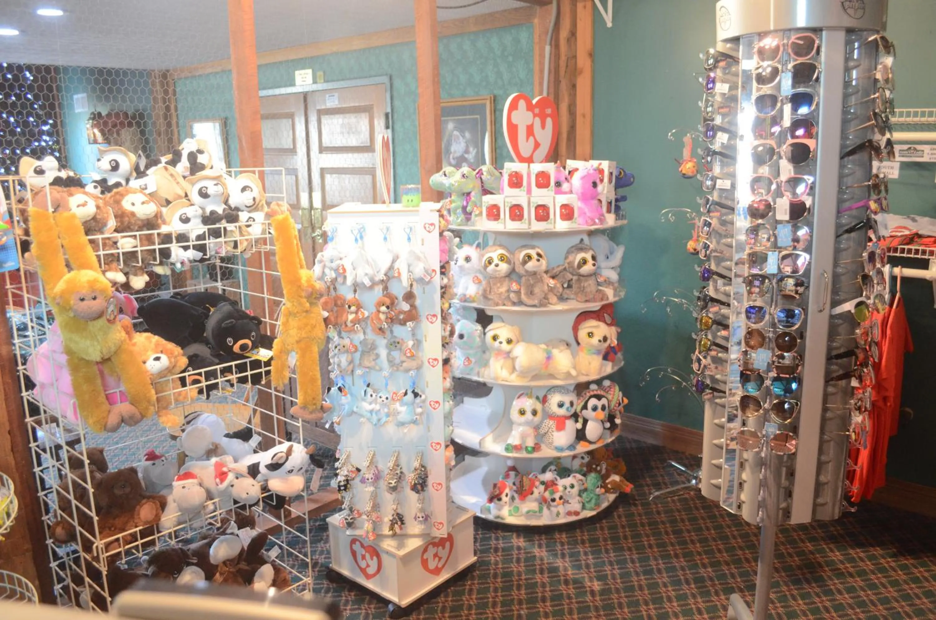 Shopping Area in Santa's Lodge