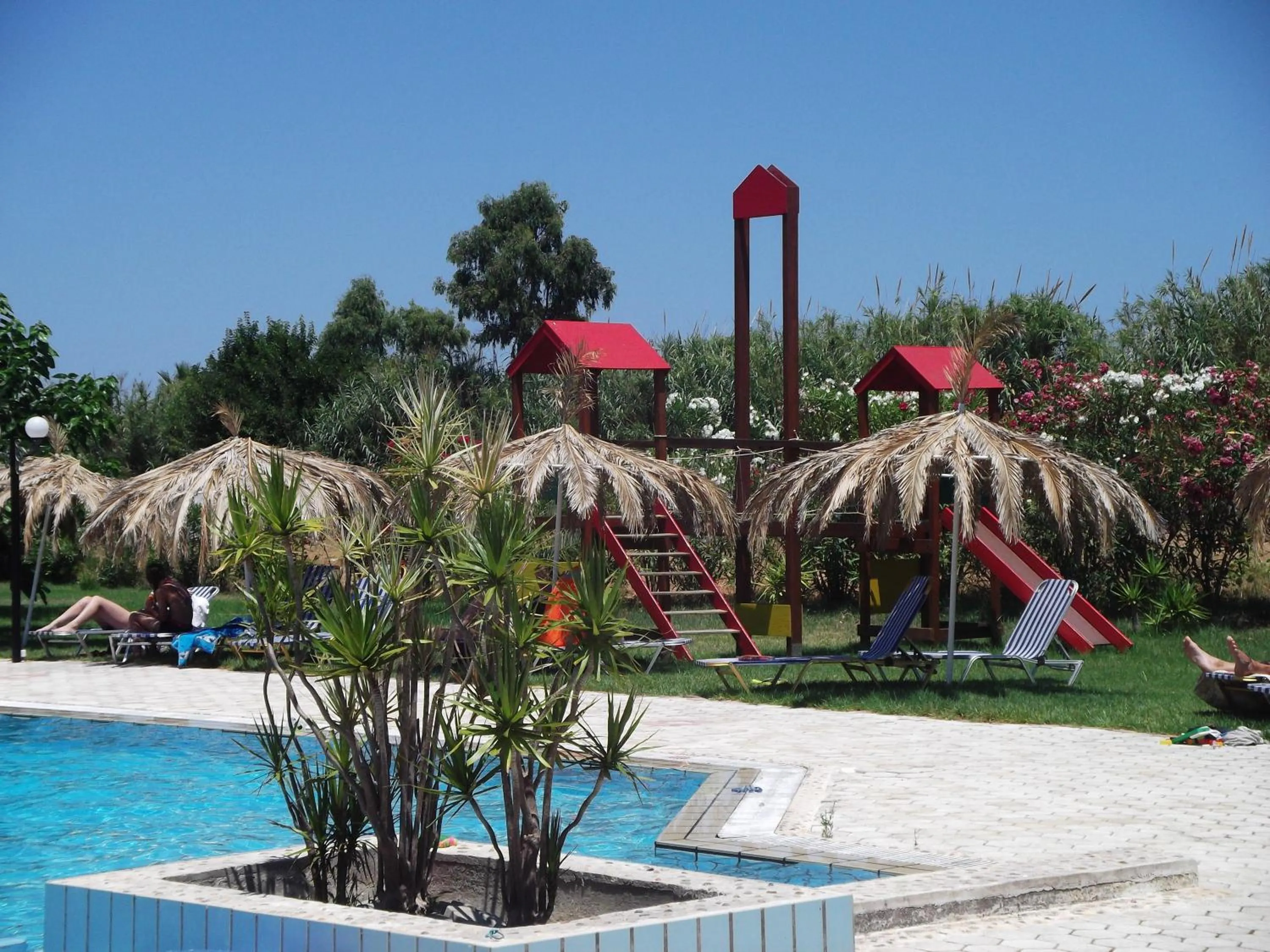 Children play ground in Villa Rita Apartments A