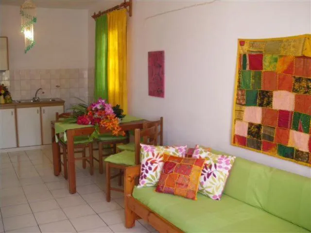 Seating area in Villa Rita Apartments A
