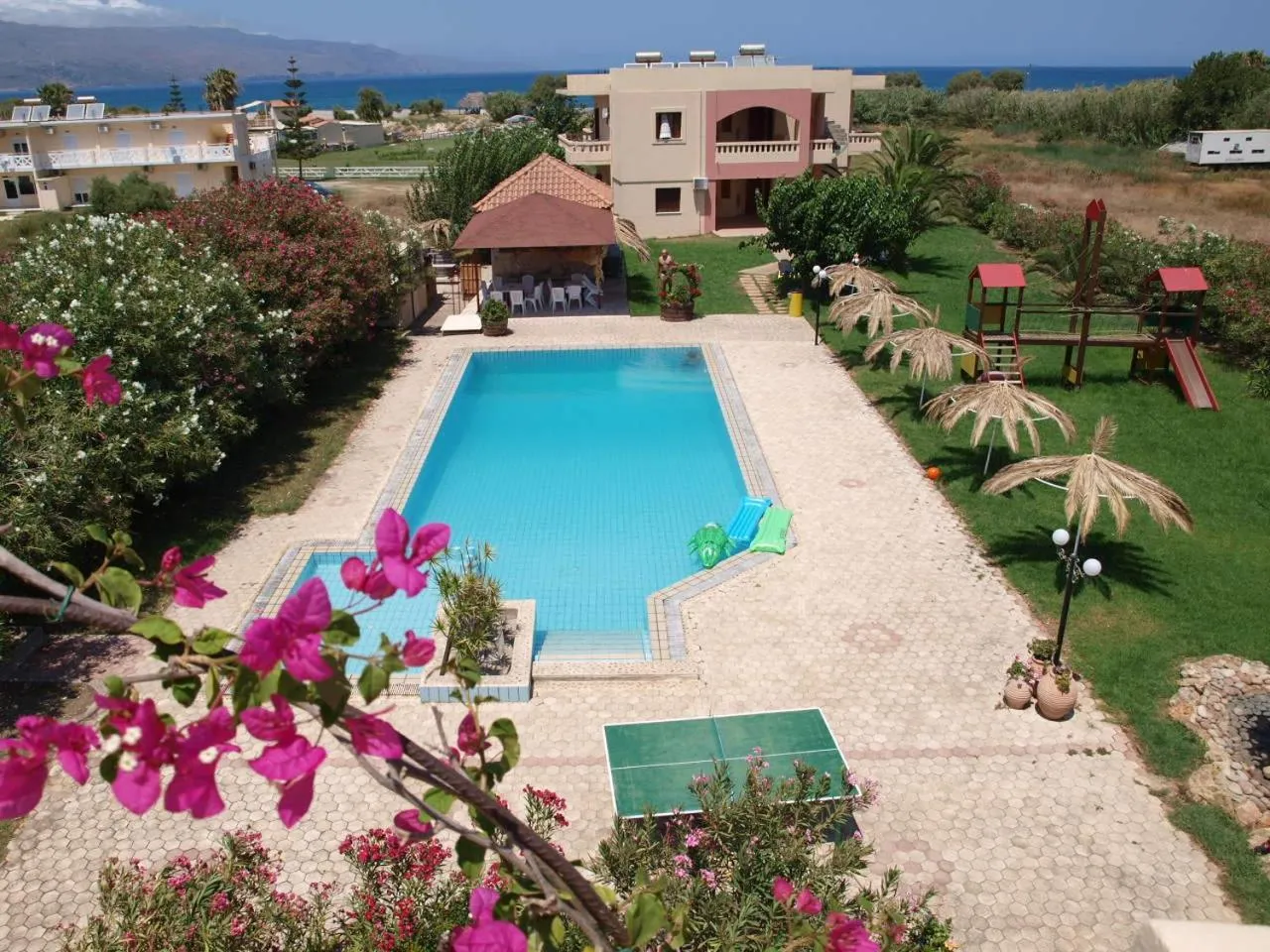 Bird's eye view in Villa Rita Apartments A