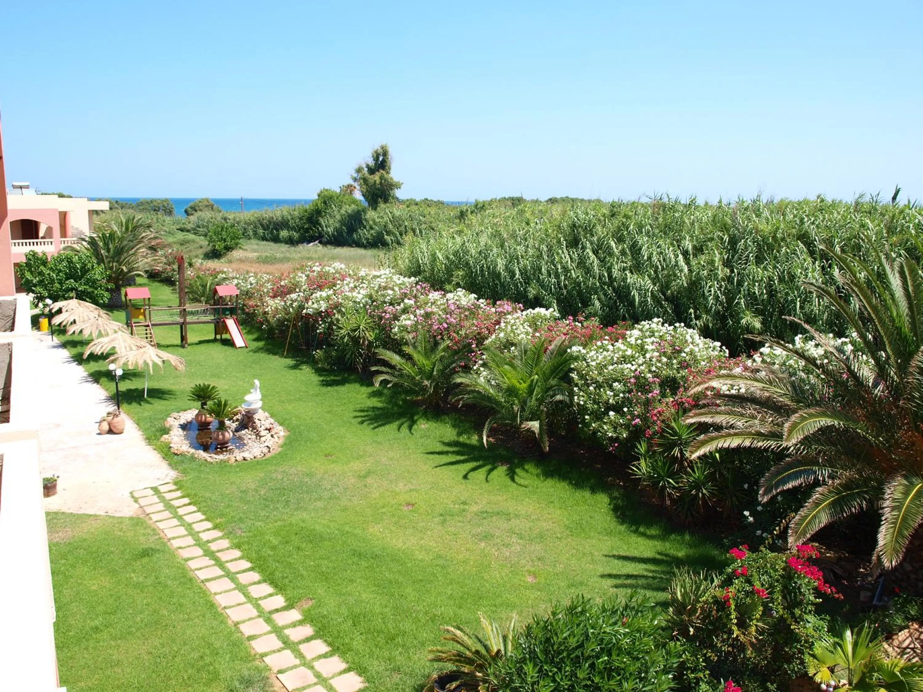 Garden in Villa Rita Apartments A