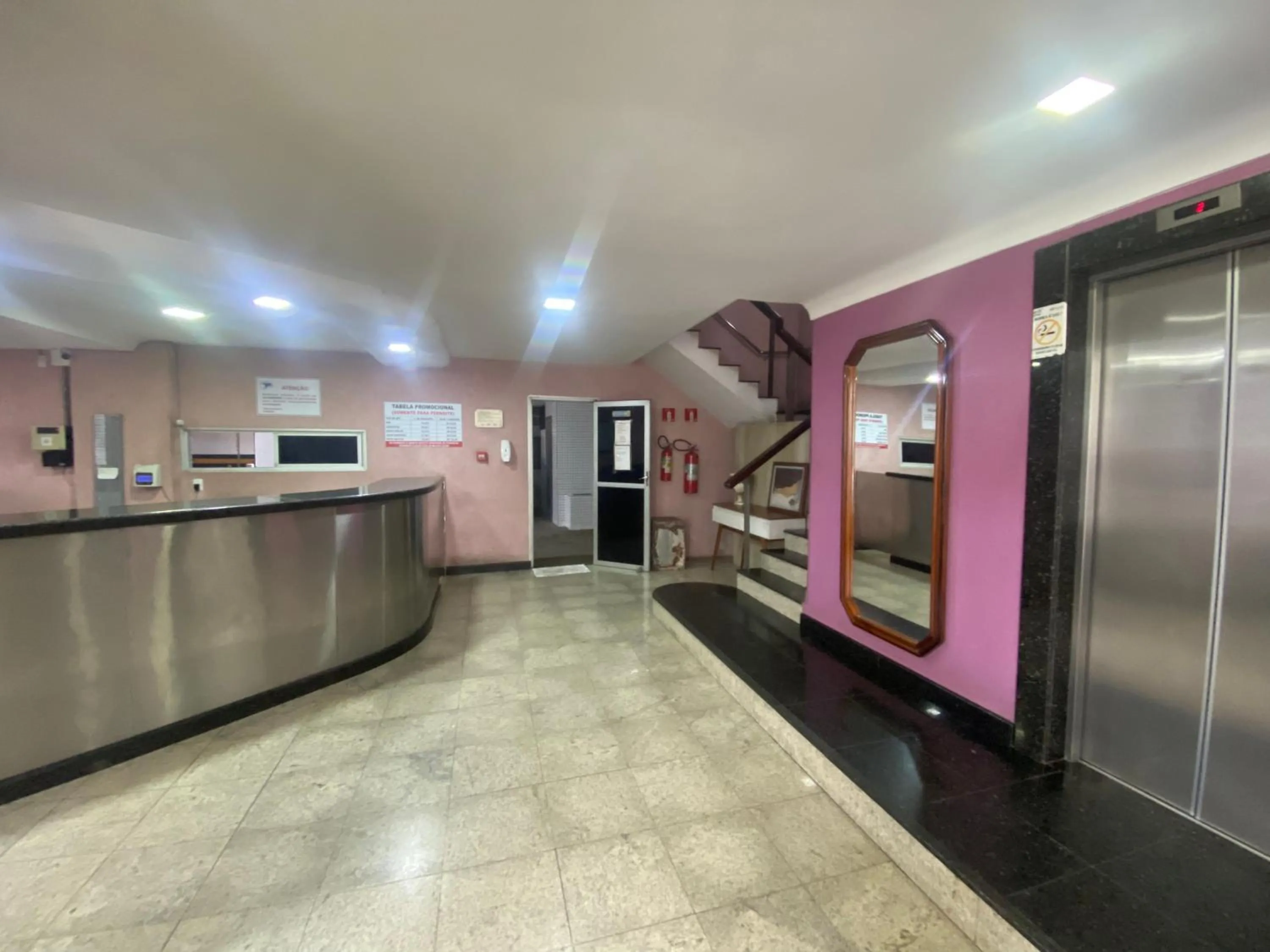 Lobby or reception in Hotel Novo Plano