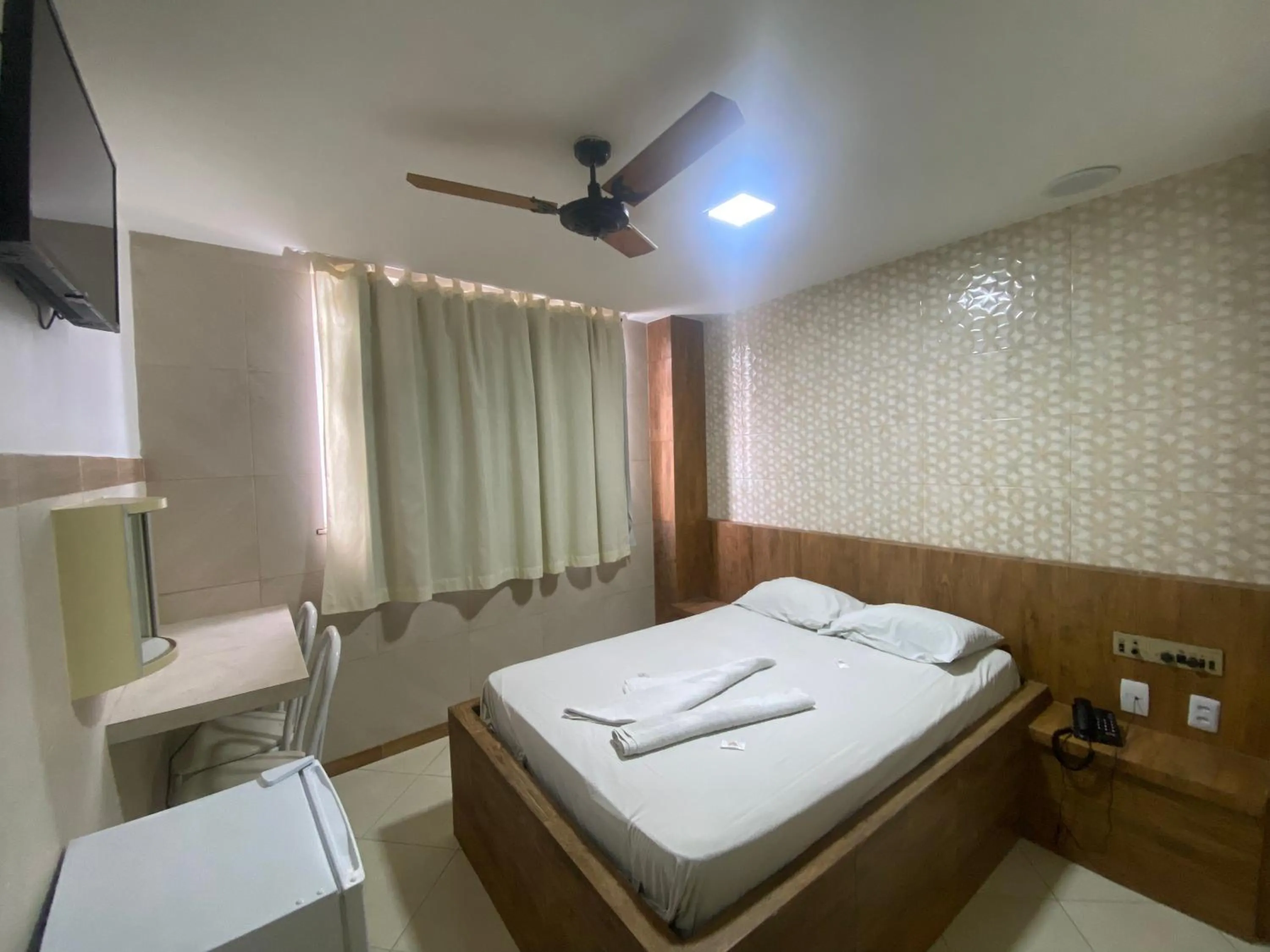 Bed in Hotel Novo Plano