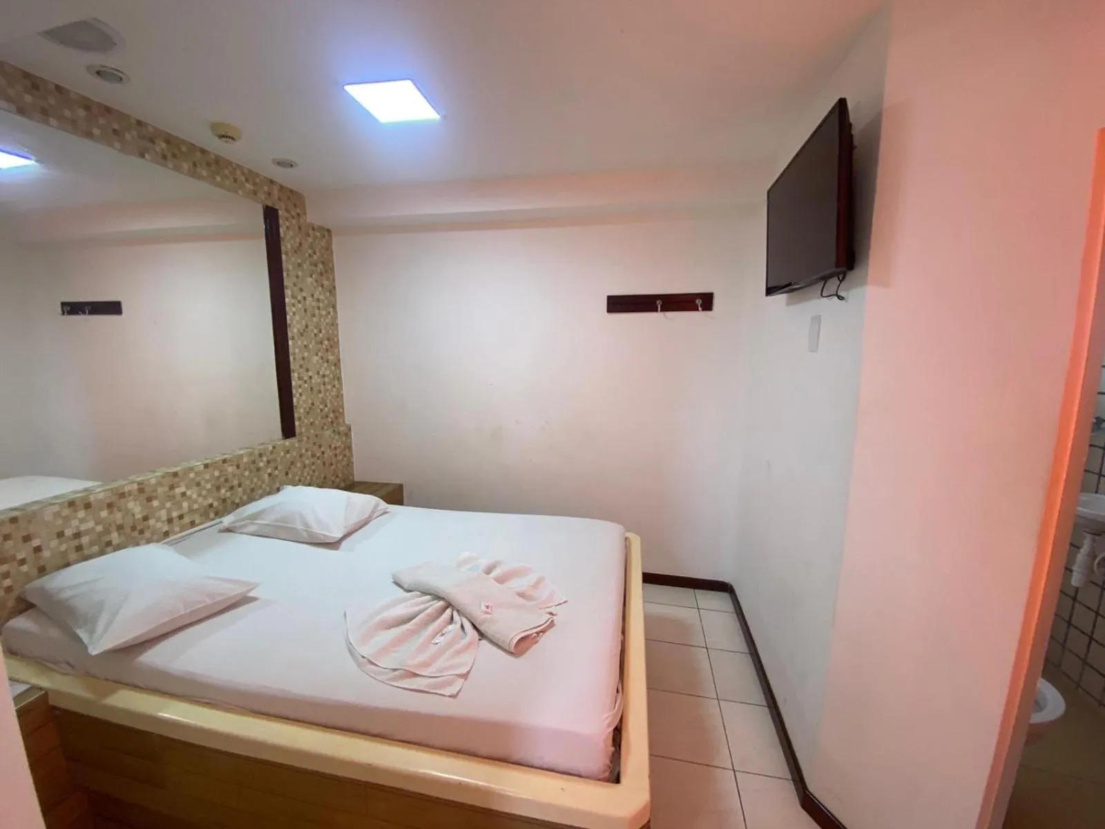 Bed in Hotel Novo Plano