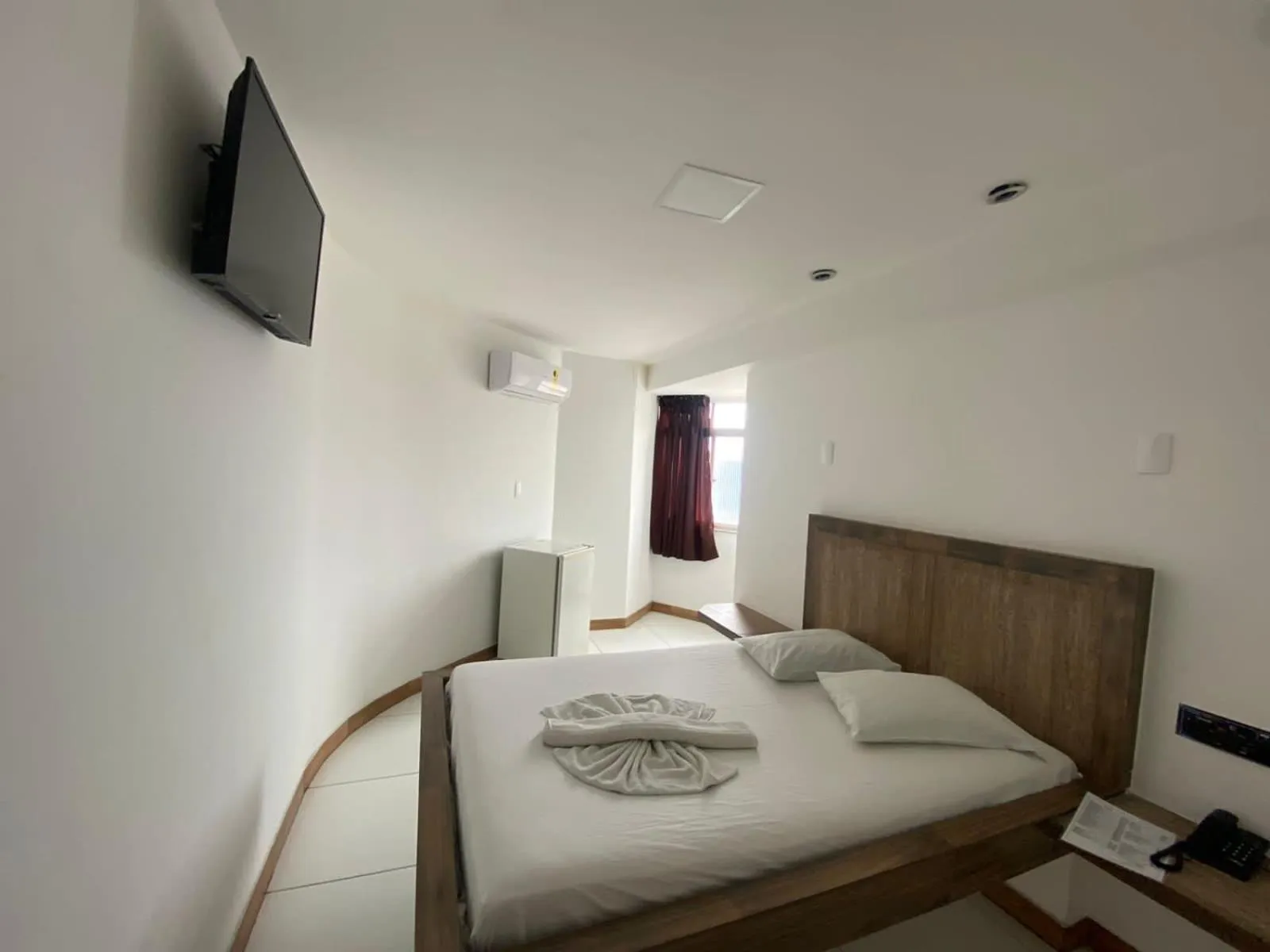 Bed in Hotel Novo Plano