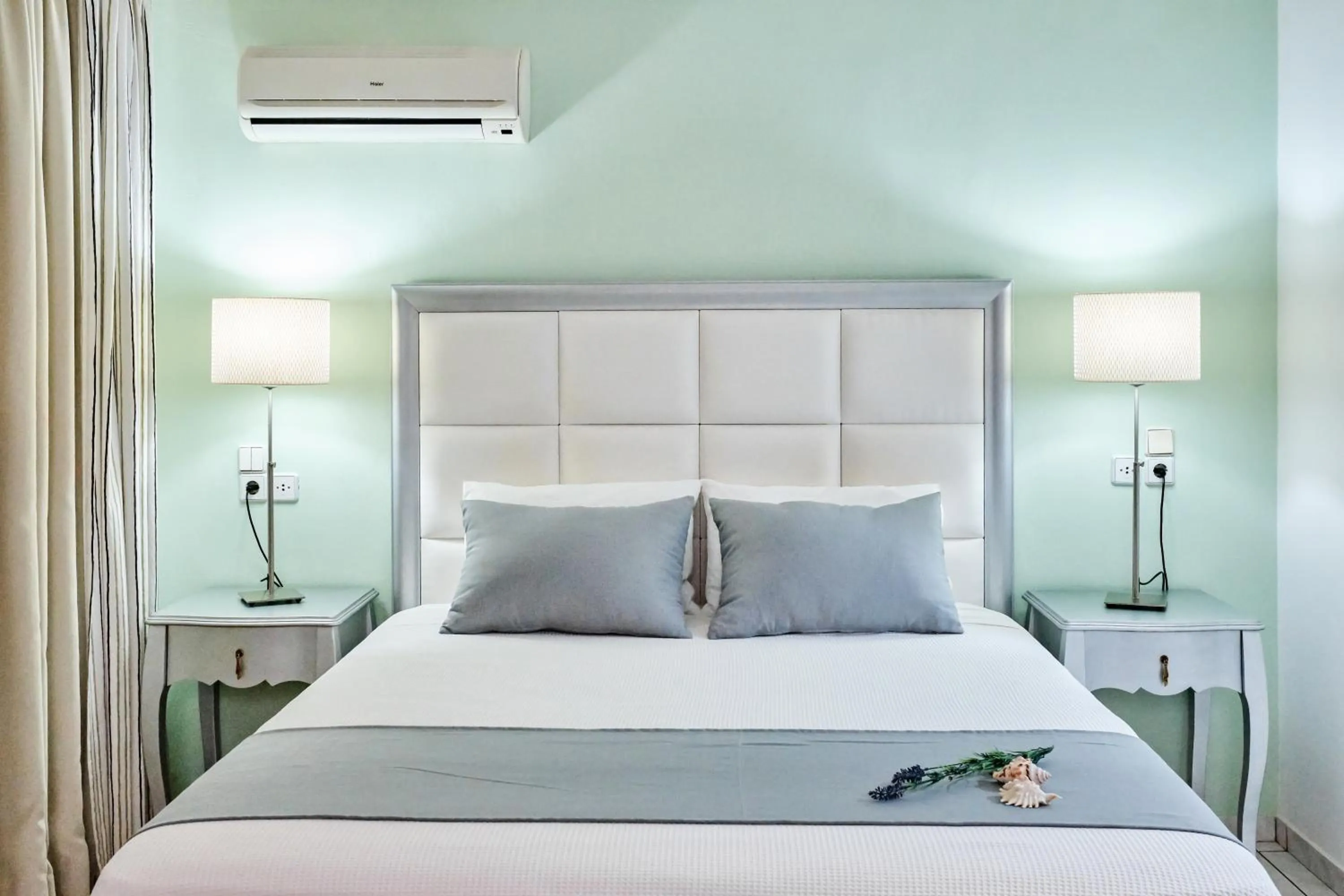 Bedroom, Bed in Villa Mare Monte ApartHotel