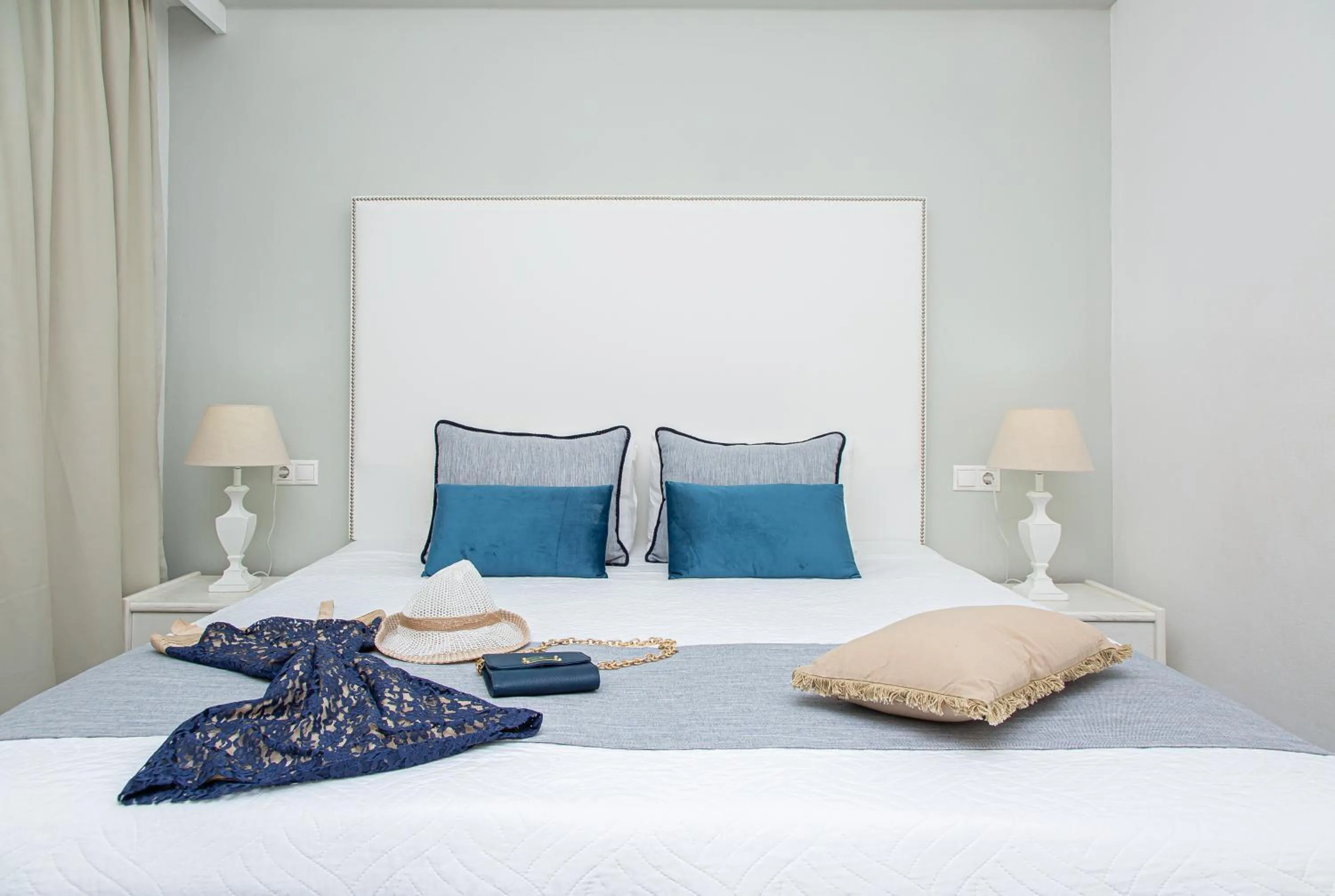 Bedroom, Bed in Villa Mare Monte ApartHotel