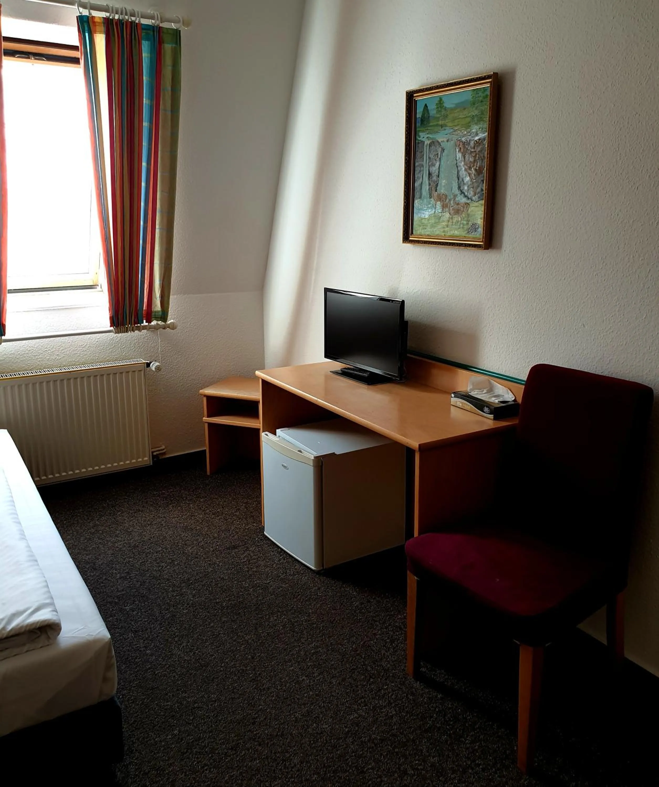 Photo of the whole room, Bed in Hotel-Pension ODIN