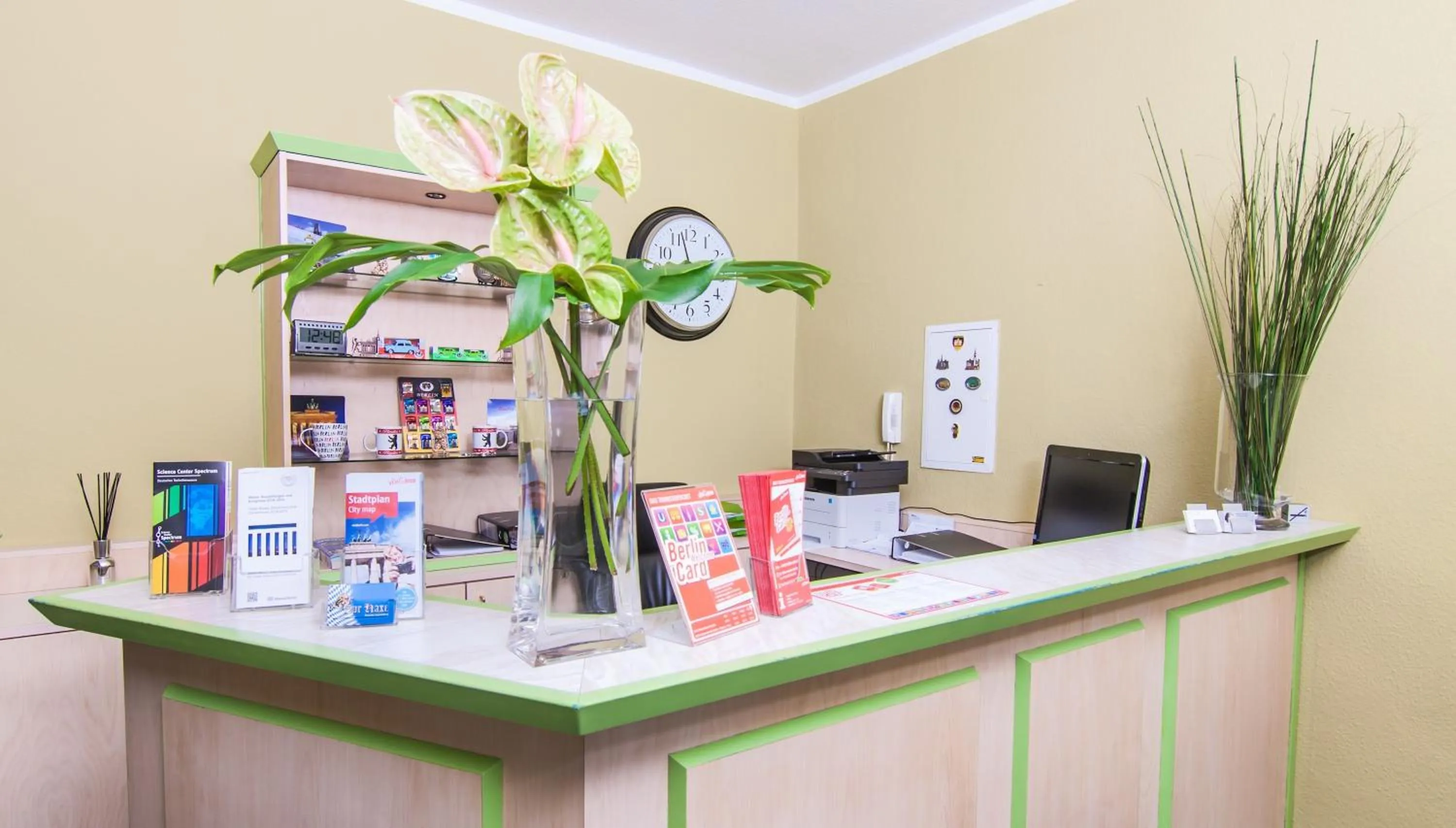 Lobby or reception in Hotel-Pension ODIN