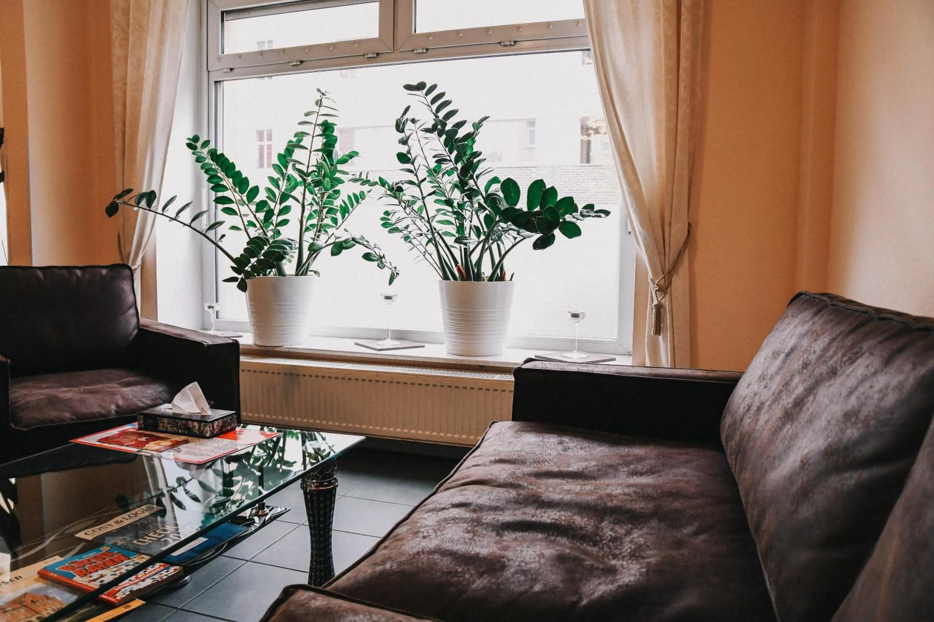 Lobby or reception in Hotel-Pension ODIN