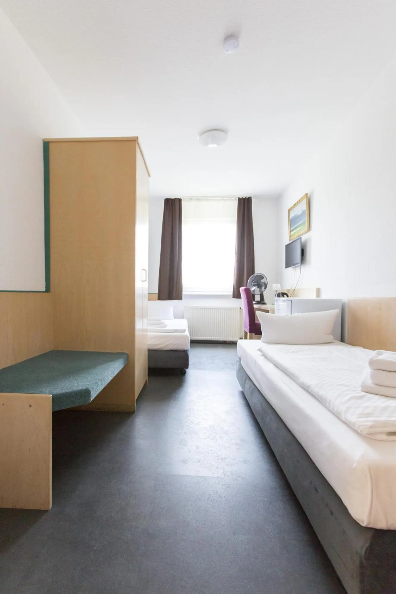 Bedroom, Bed in Hotel Pension Odin