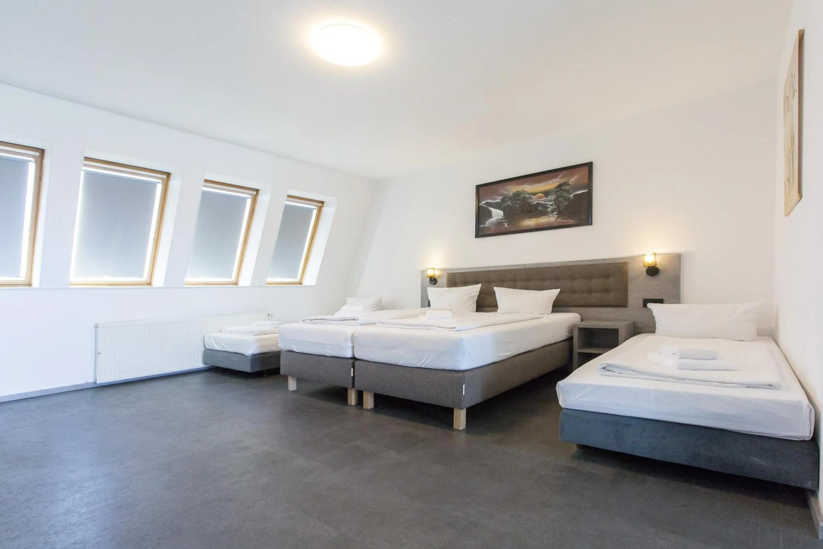 Bedroom, Bed in Hotel Pension Odin