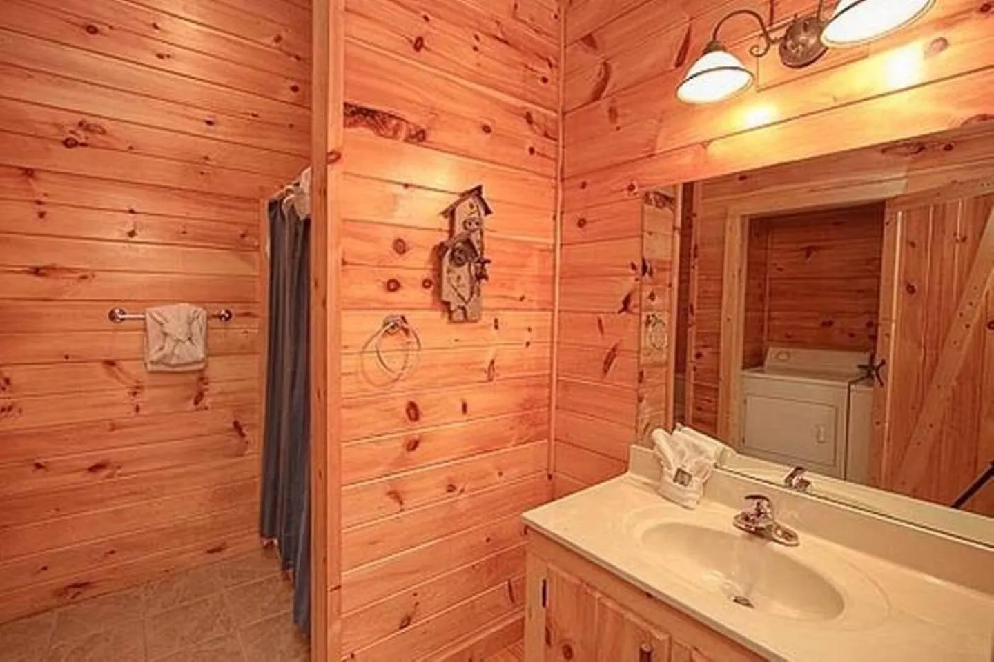 Shower in Mountain Seclusion
