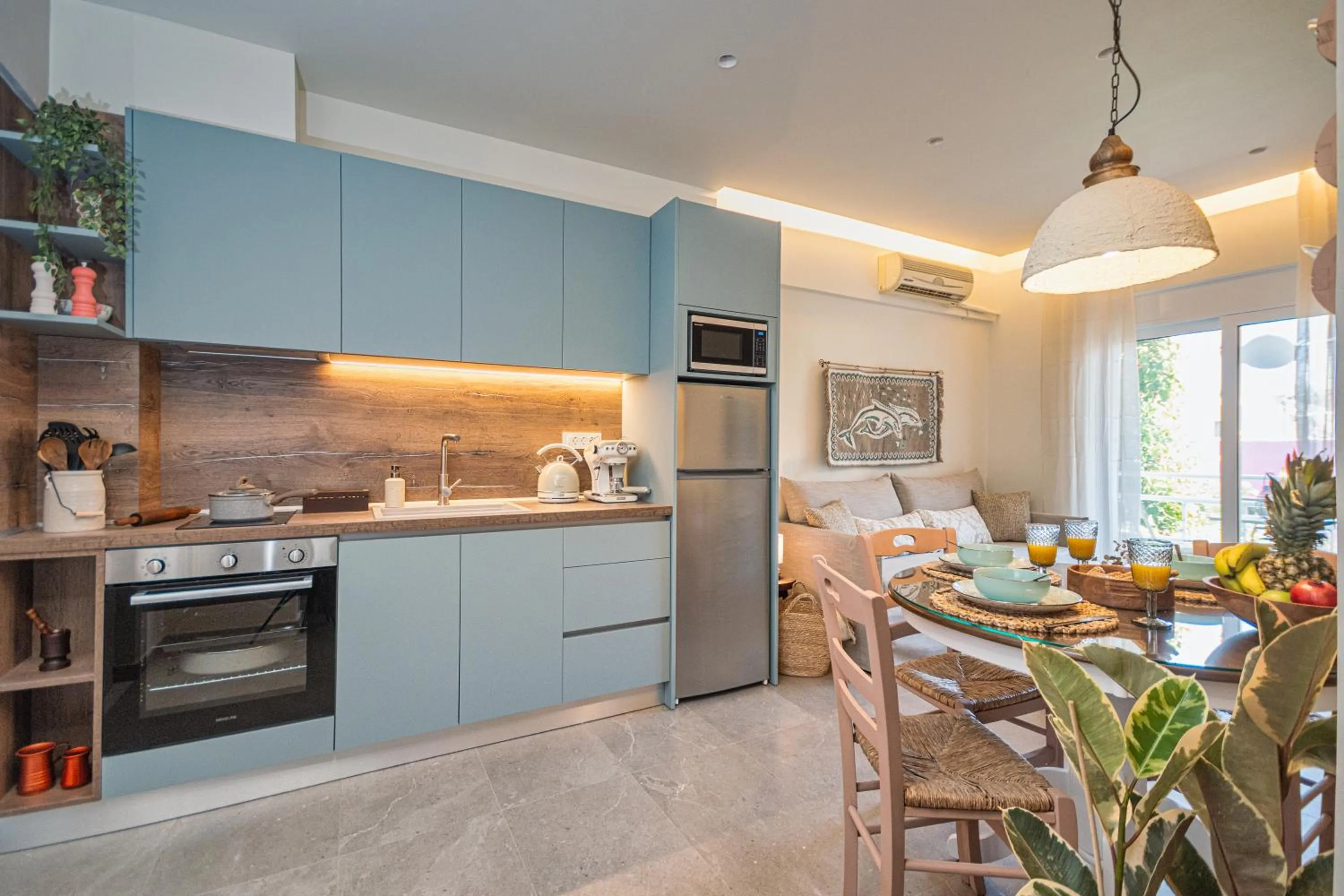 Living room in Rosmari Hotel