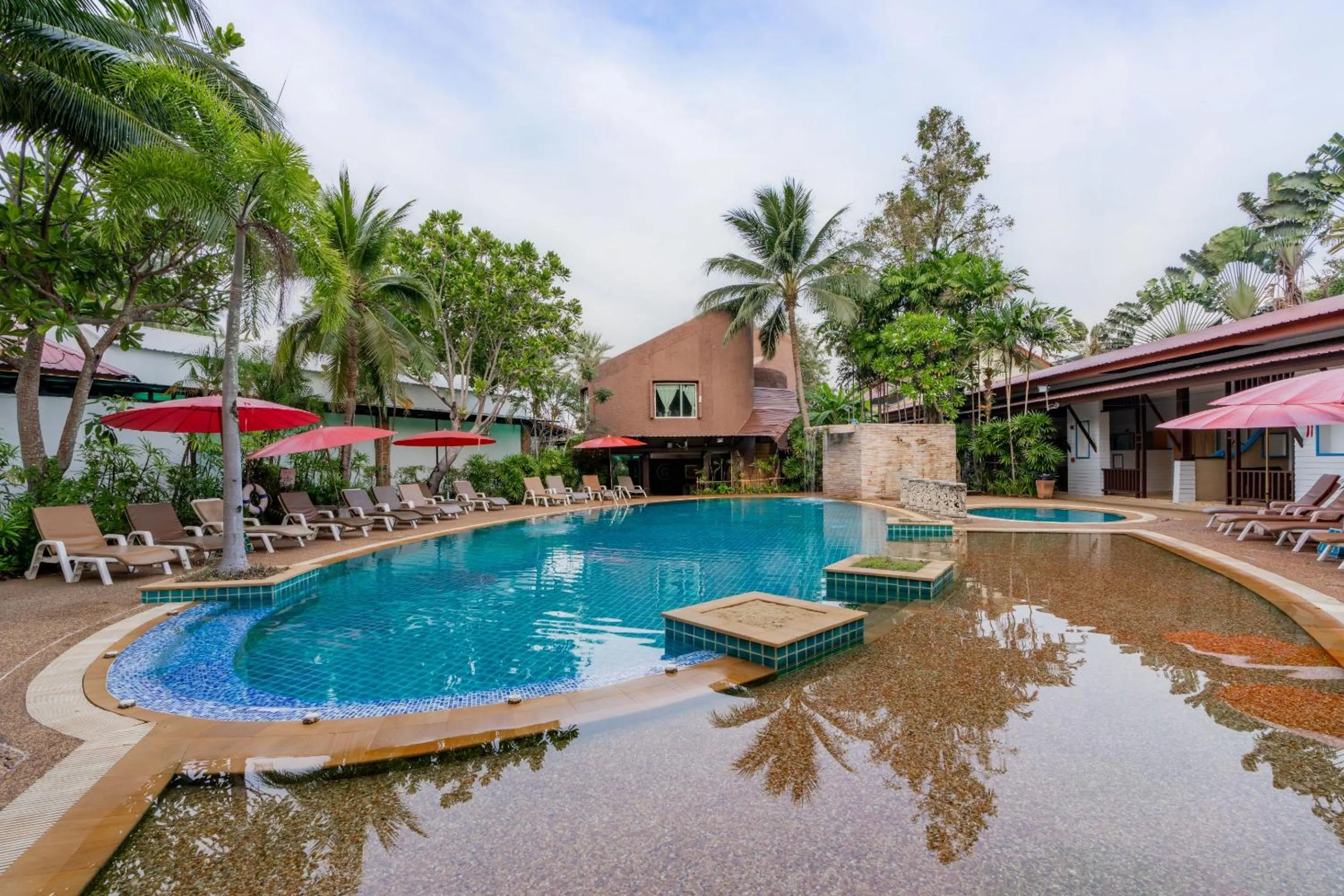 Swimming pool in Ao Nang Timber House