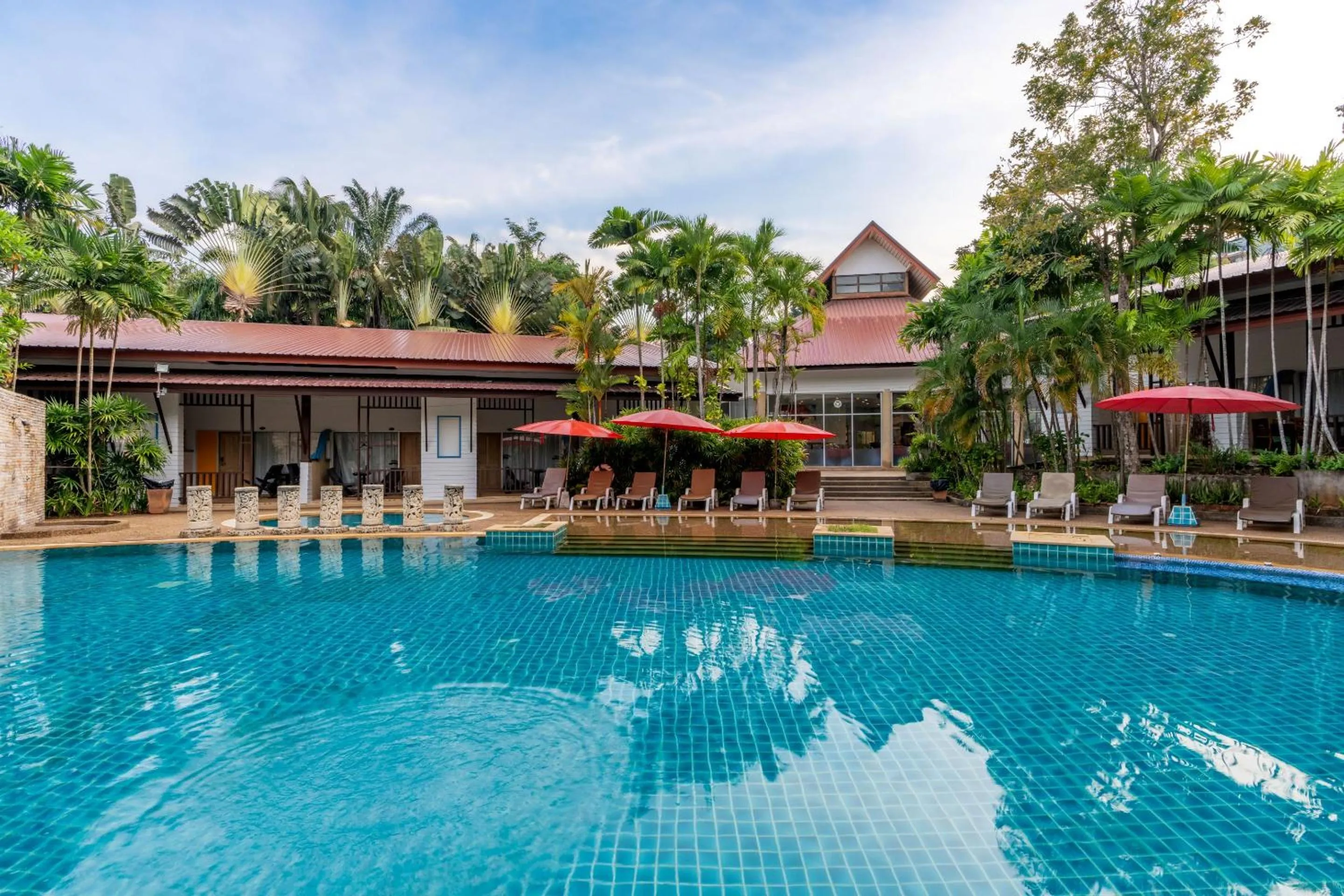 Swimming pool in Ao Nang Timber House