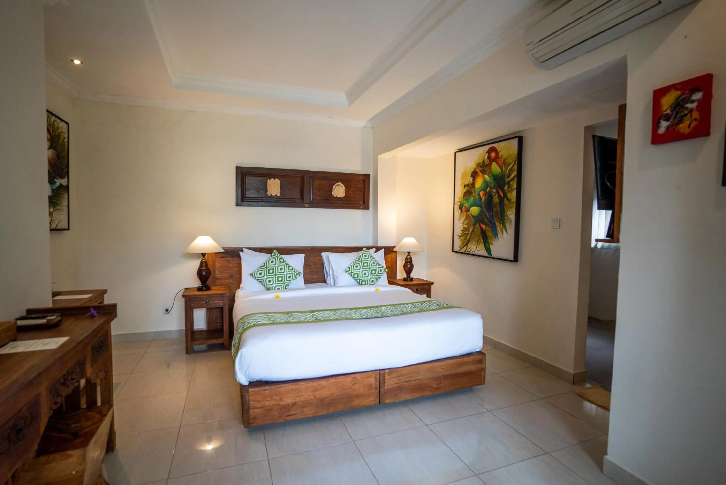 Photo of the whole room, Bed in Capung Cottages