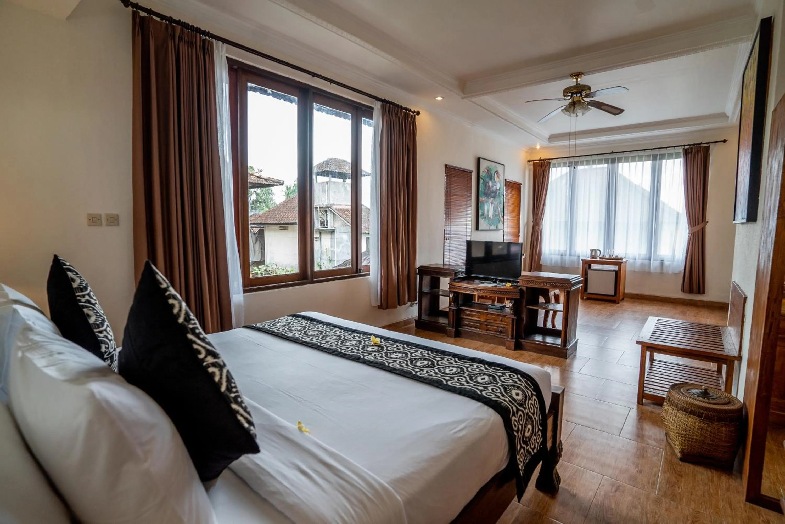 Bed in Capung Cottages