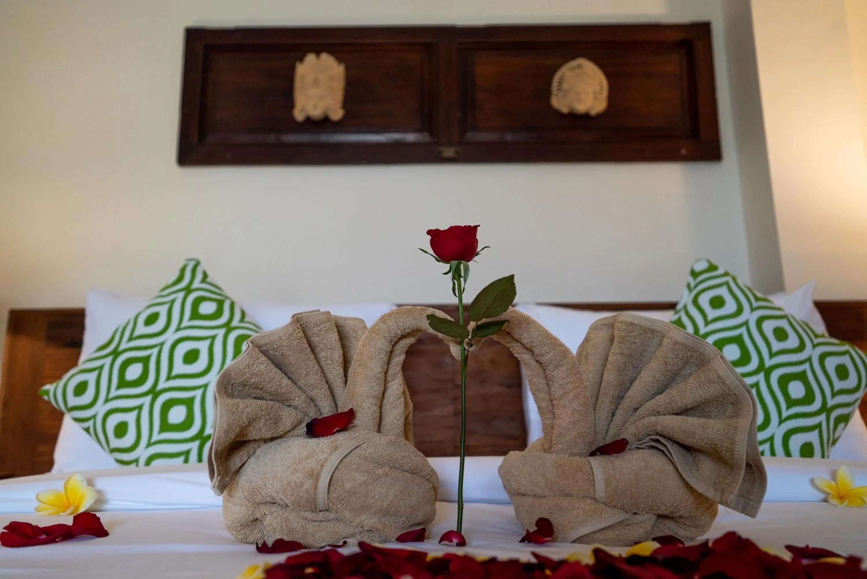 Decorative detail in Capung Cottages