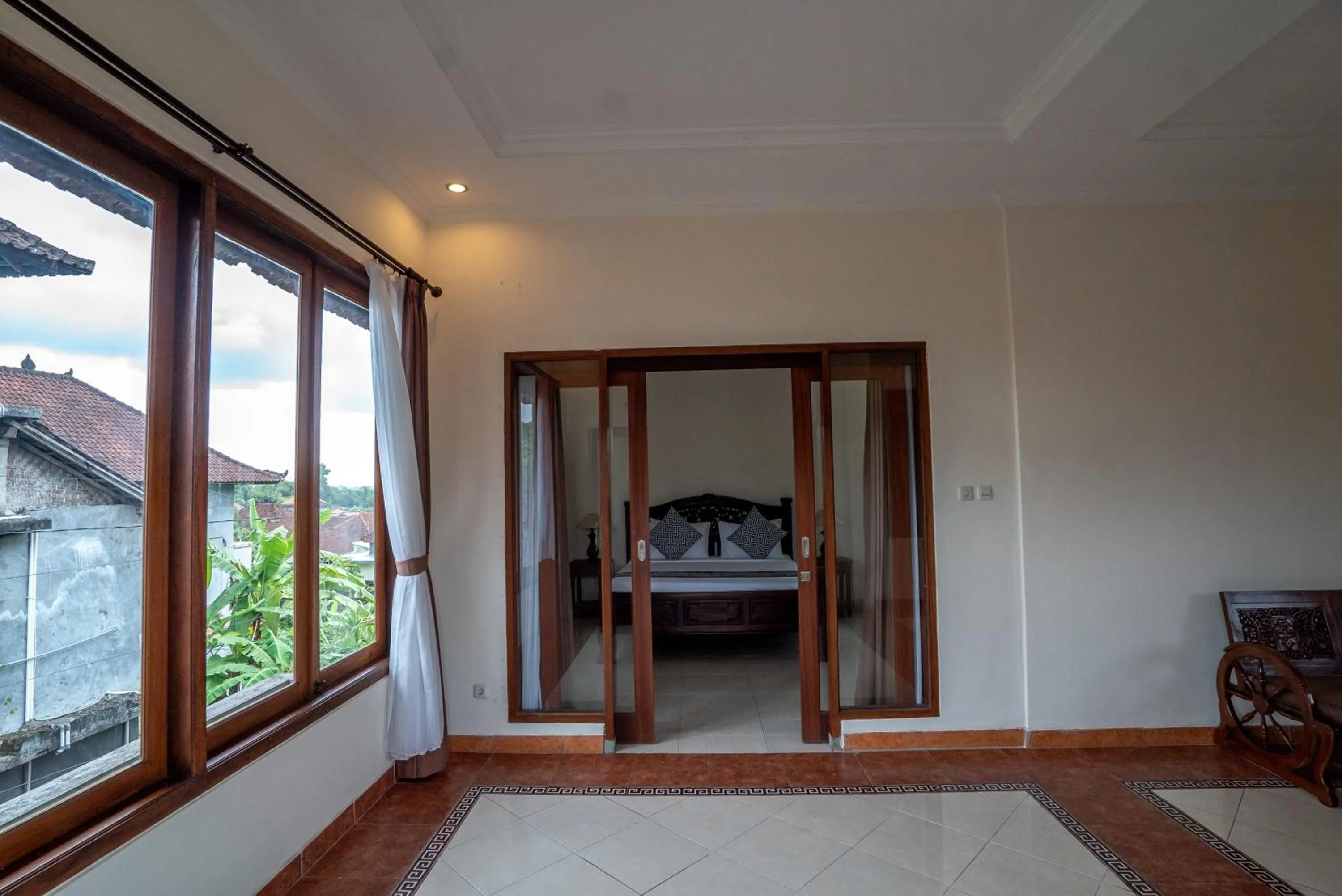 Balcony/Terrace, Bed in Capung Cottages