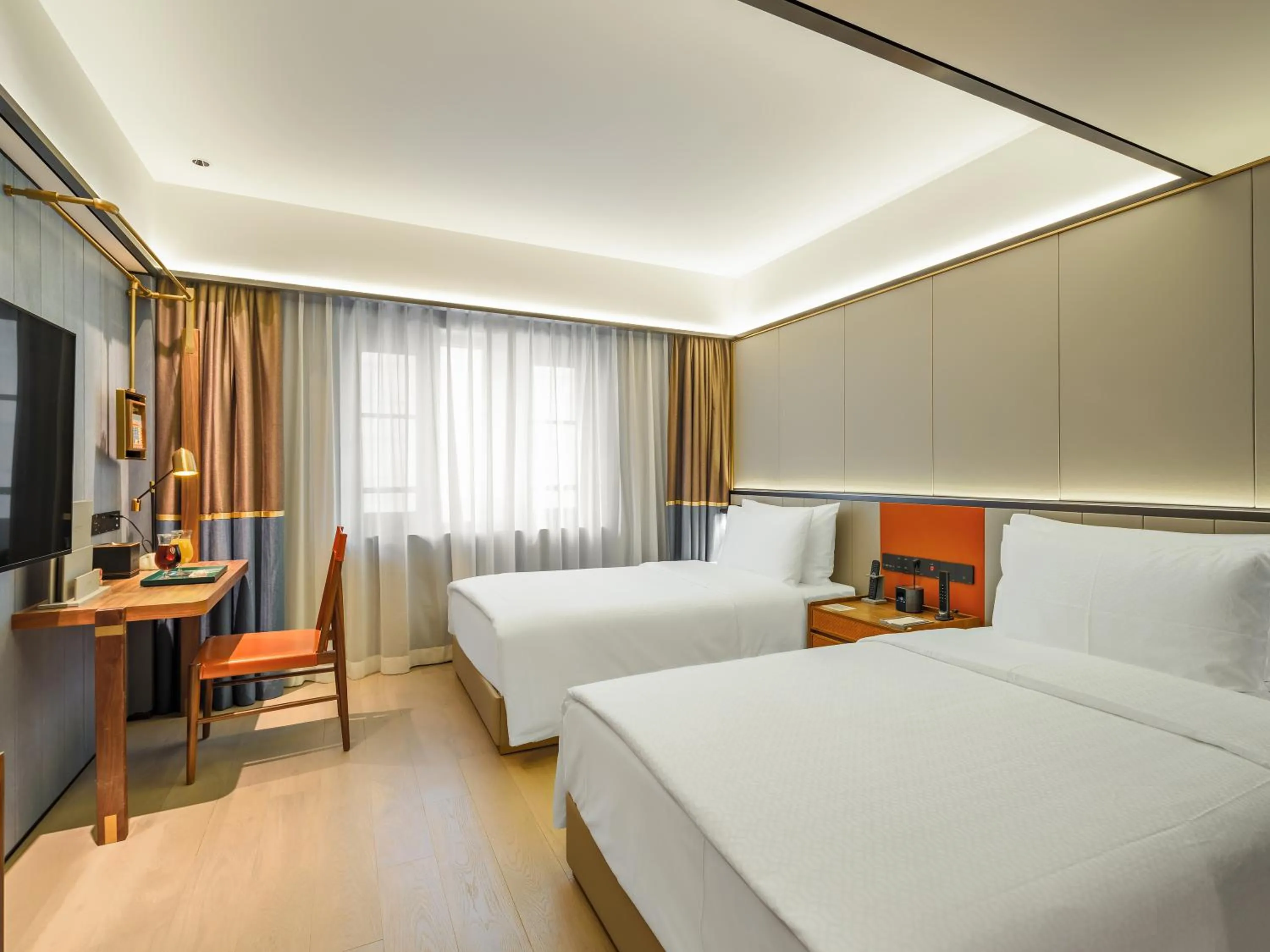 Bed in Donghu Collection Hotel