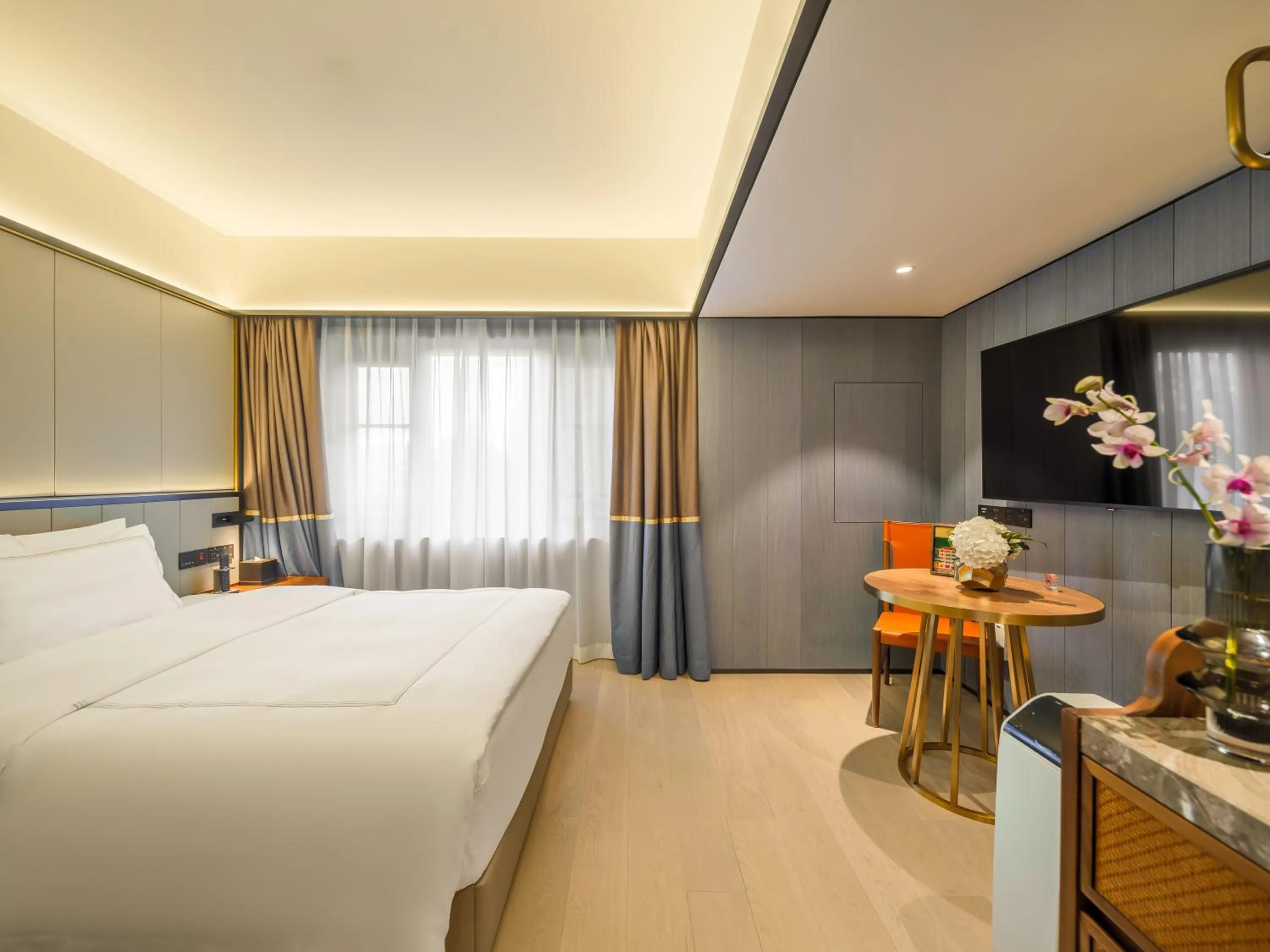 Bed in Donghu Collection Hotel