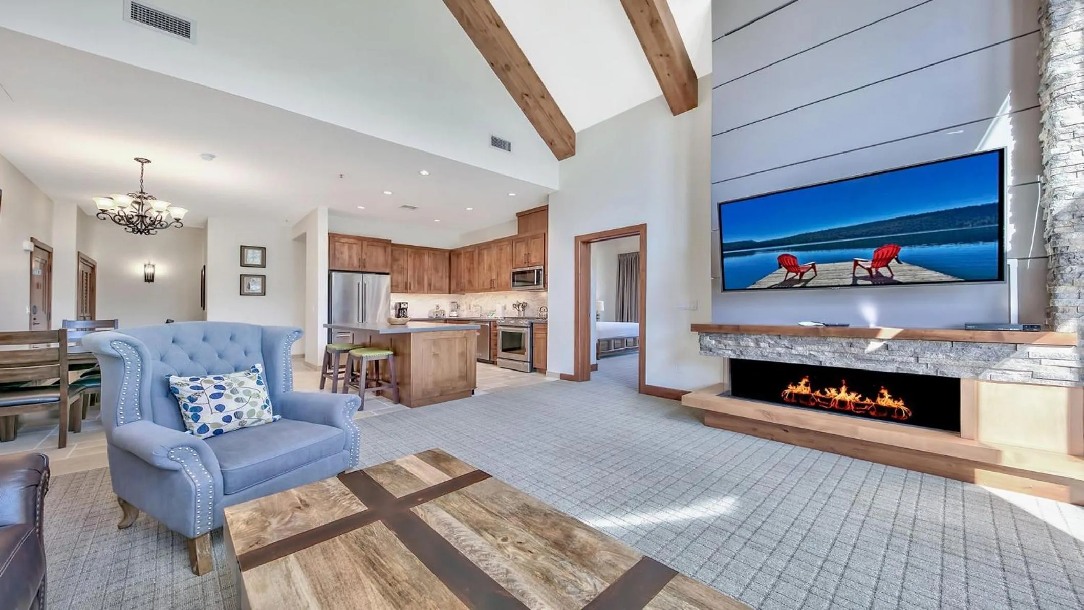 Living room in Zalanta, A Vail Resorts Property