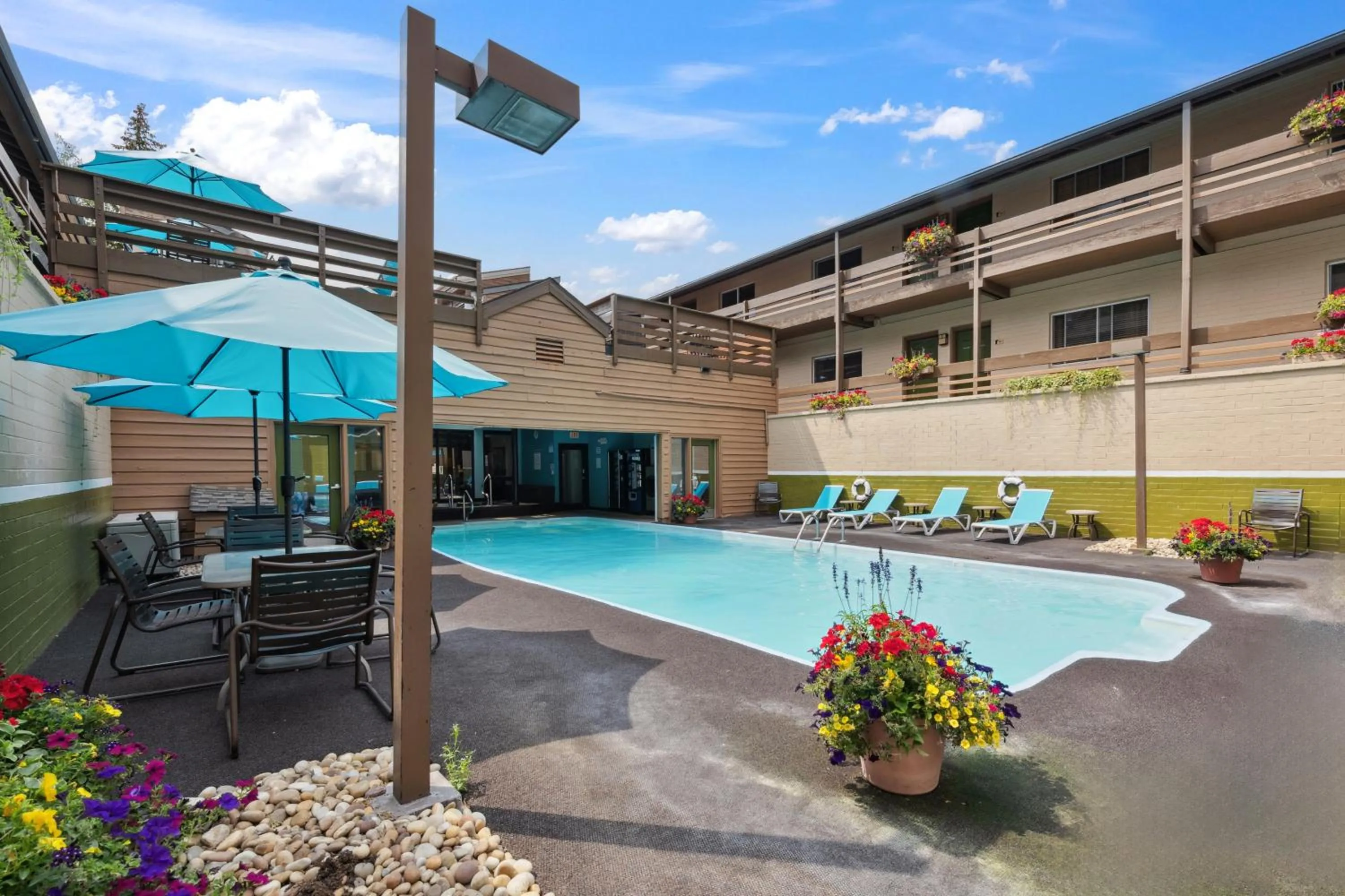 Patio in Eagle Point Resort