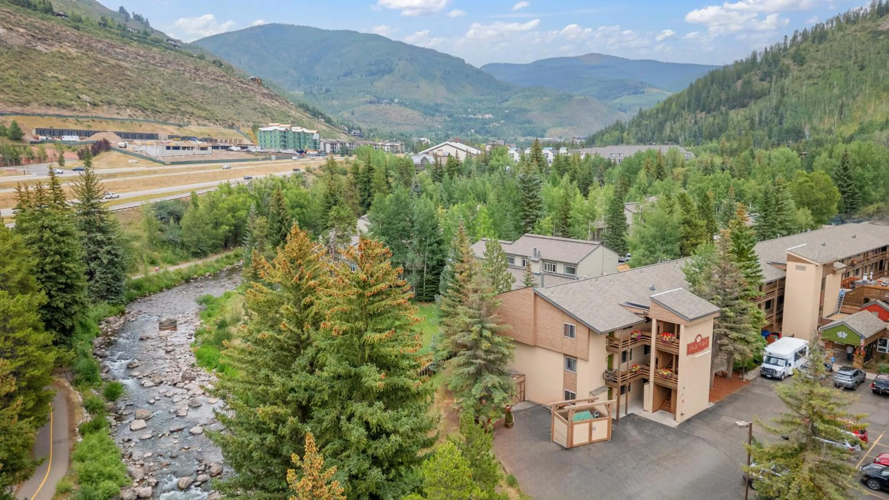 Property building in Eagle Point Resort