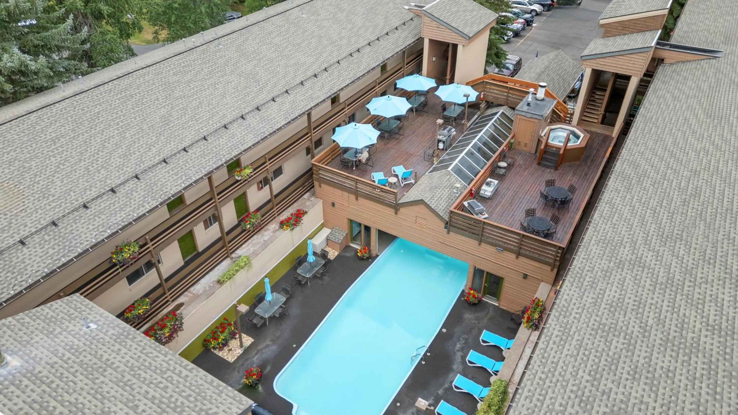 Property building in Eagle Point Resort