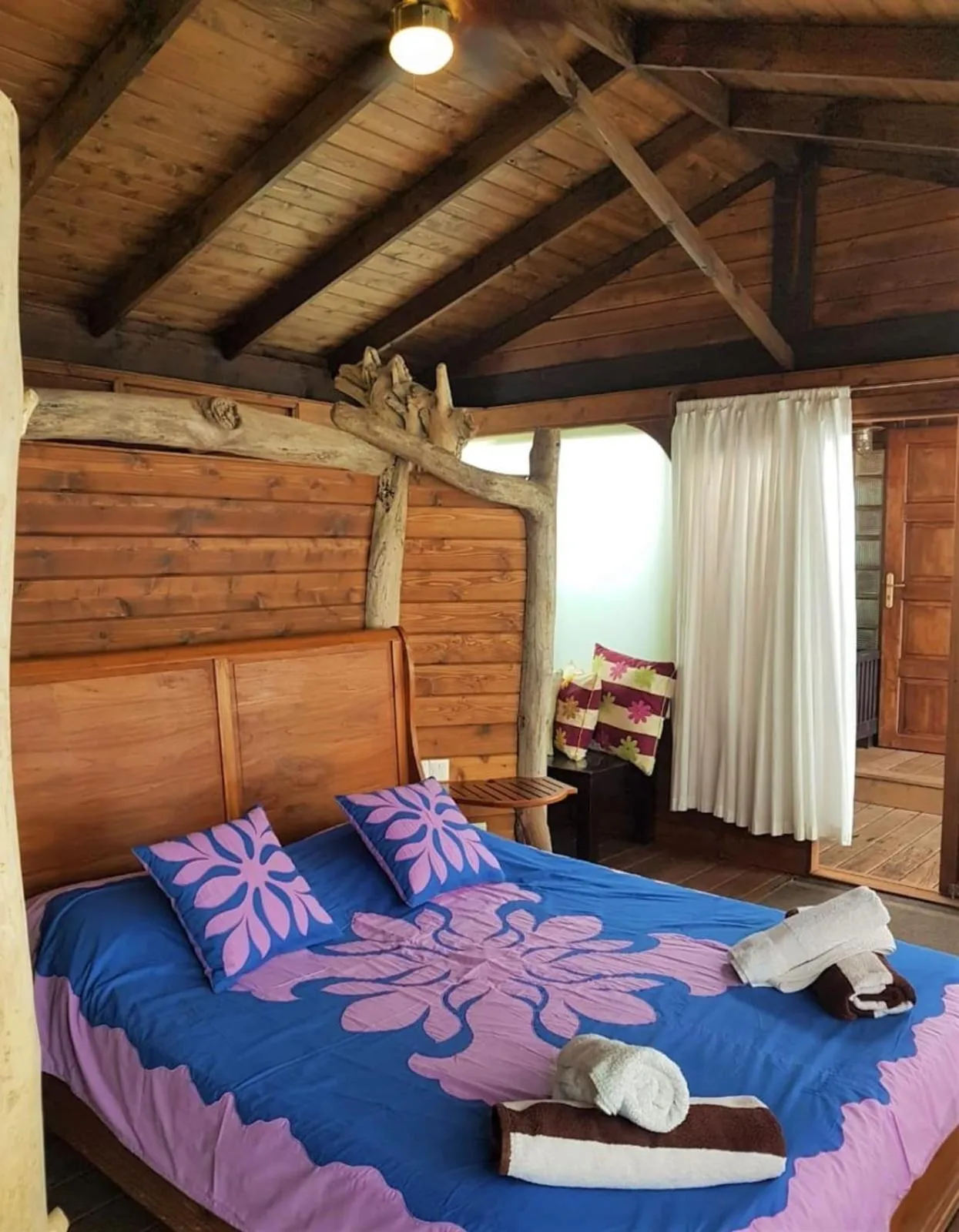 Bed in Villa Ylang Ylang