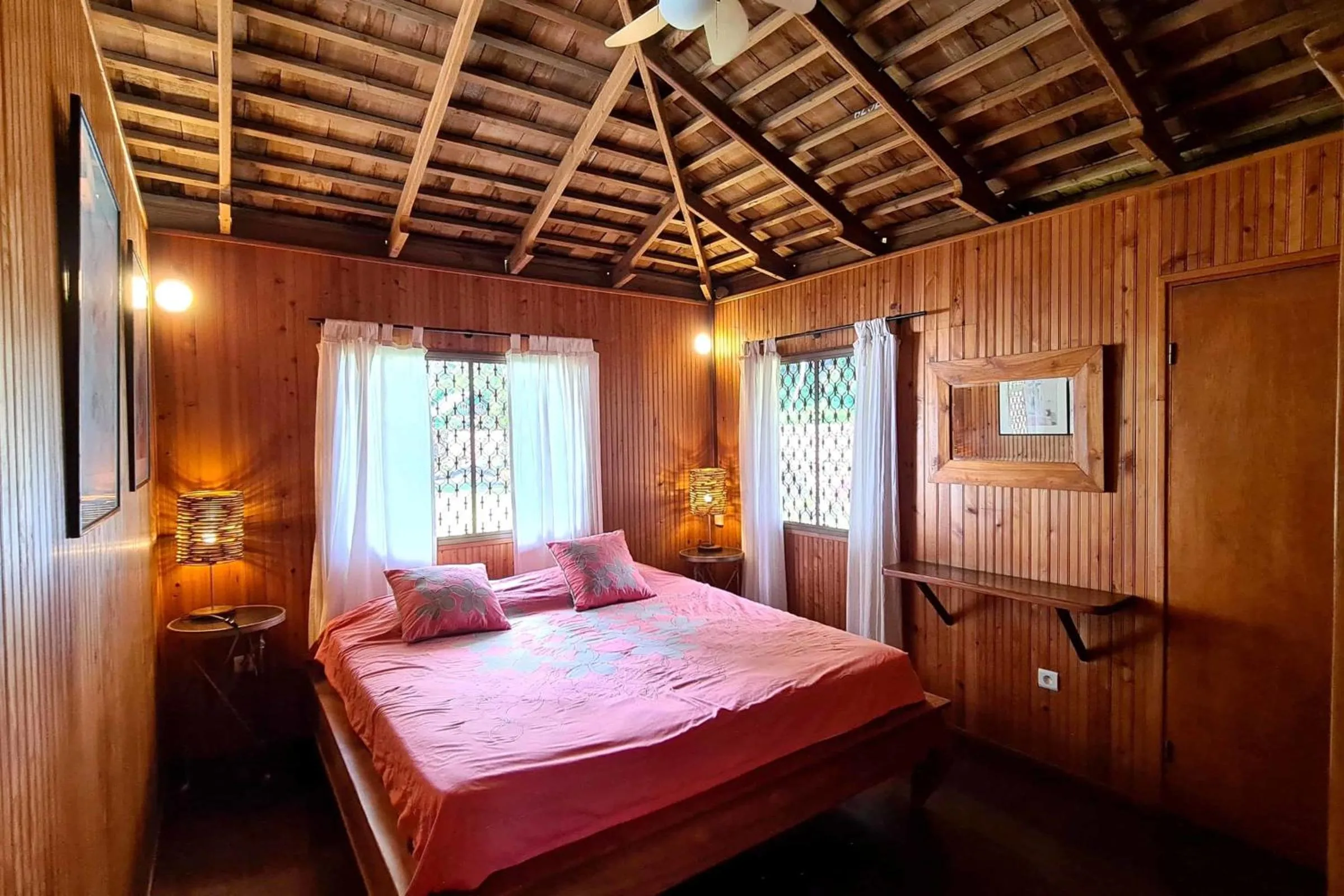 Bed in Villa Ylang Ylang