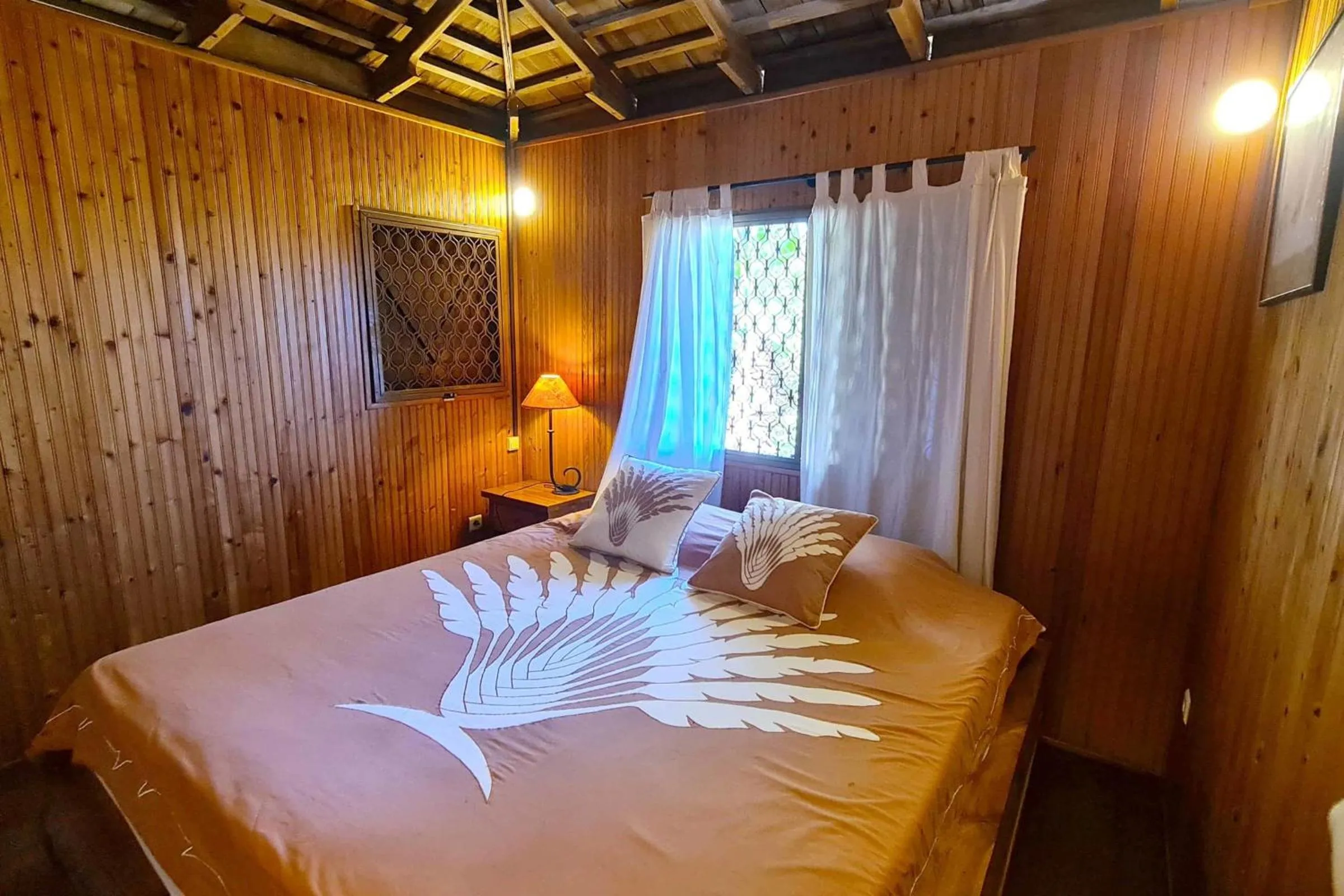 Bed in Villa Ylang Ylang