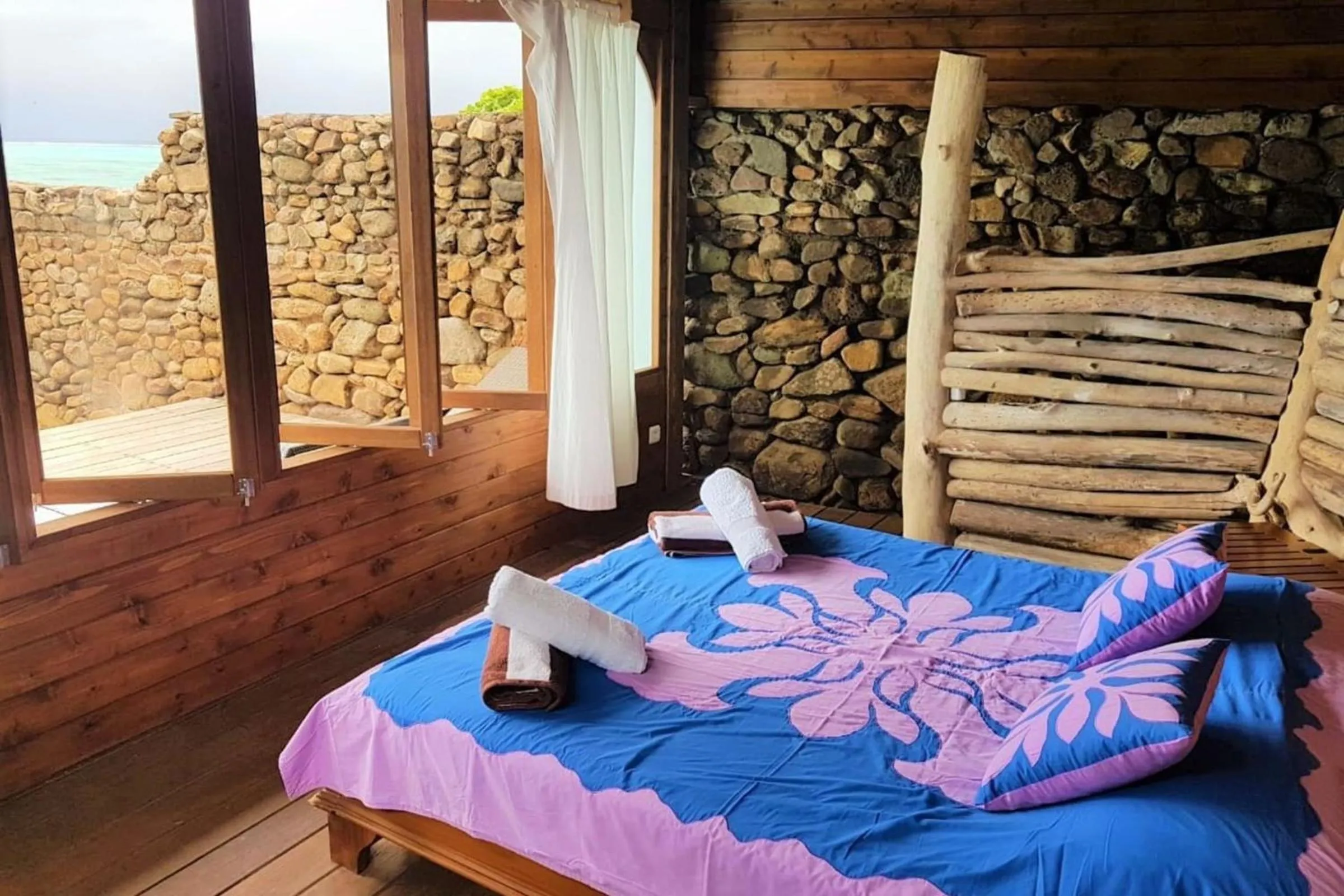 Bed in Villa Ylang Ylang