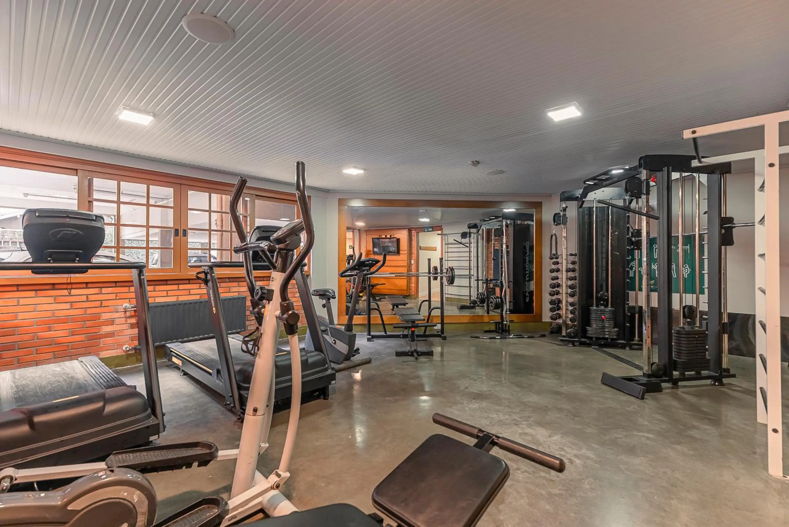 Fitness centre/facilities in Hotel Laghetto Gramado
