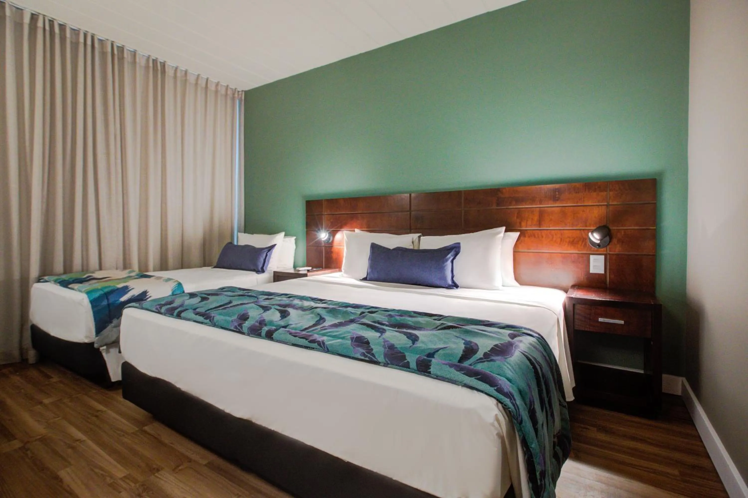 Bed in Cyan Resort by Atlantica