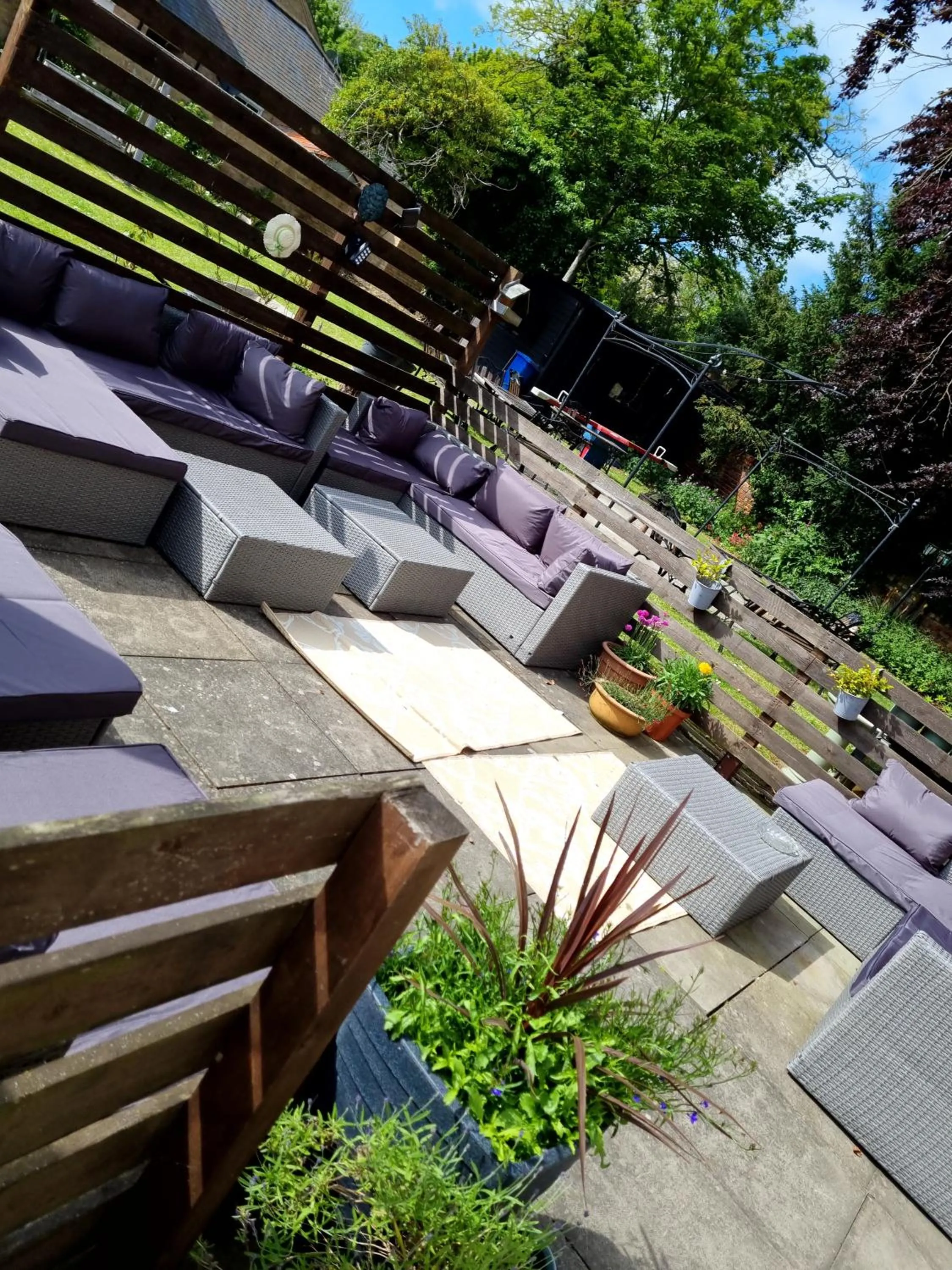 Garden in Anchor House 2 East Street Alford Lincolnshire LN13 9EQ